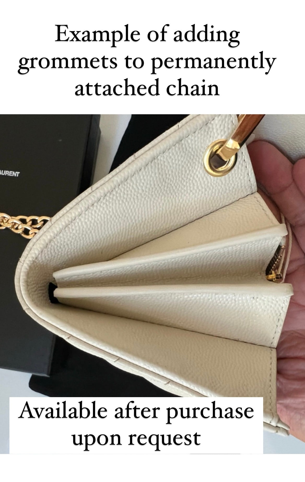 Add on: Secure chain permanently