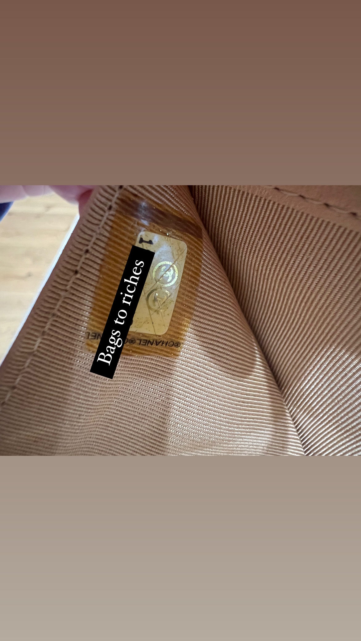Chanel timeless classic wallet on chain