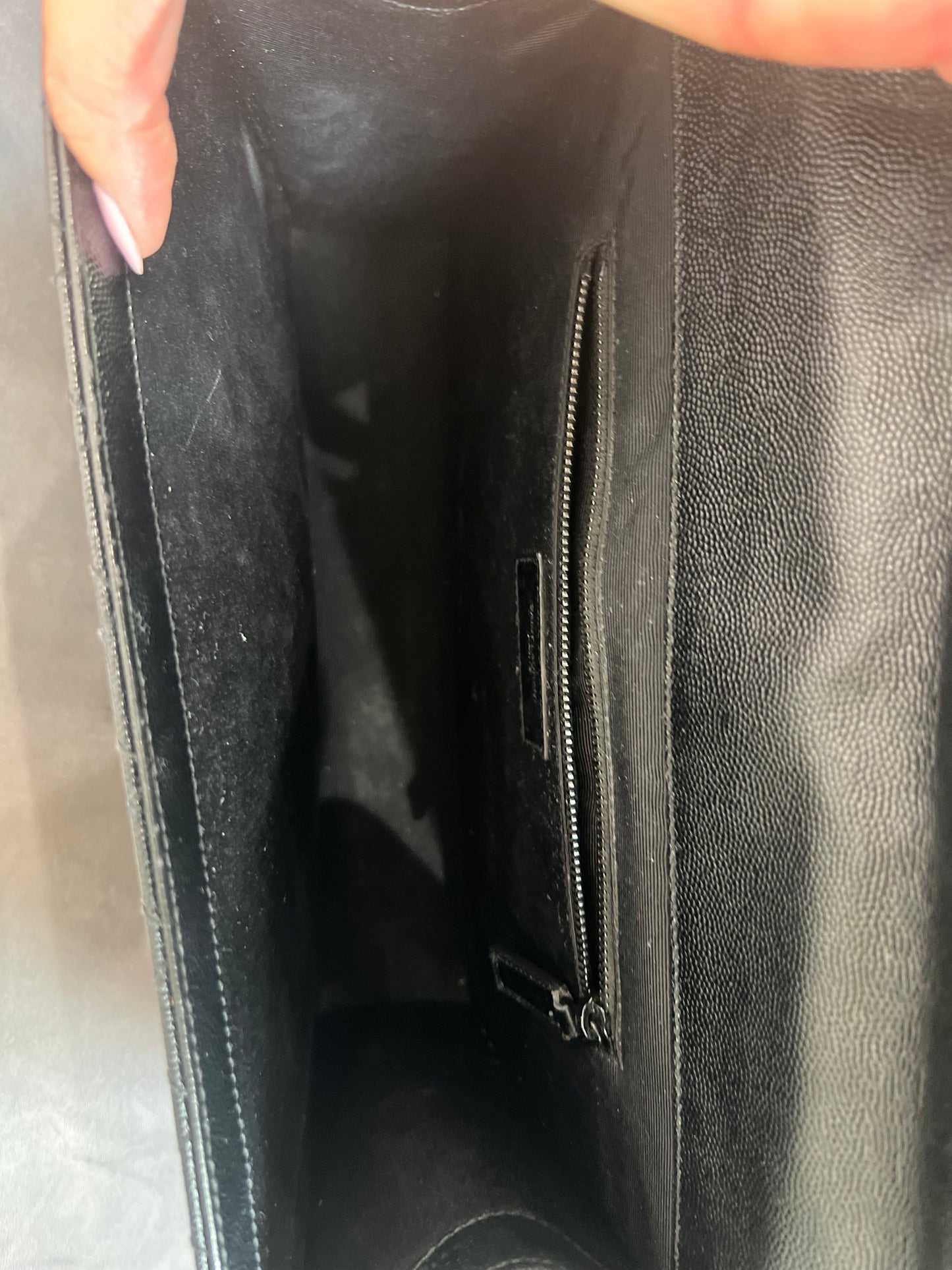 YSL Large Mixed Matelasse Shoulder Bag