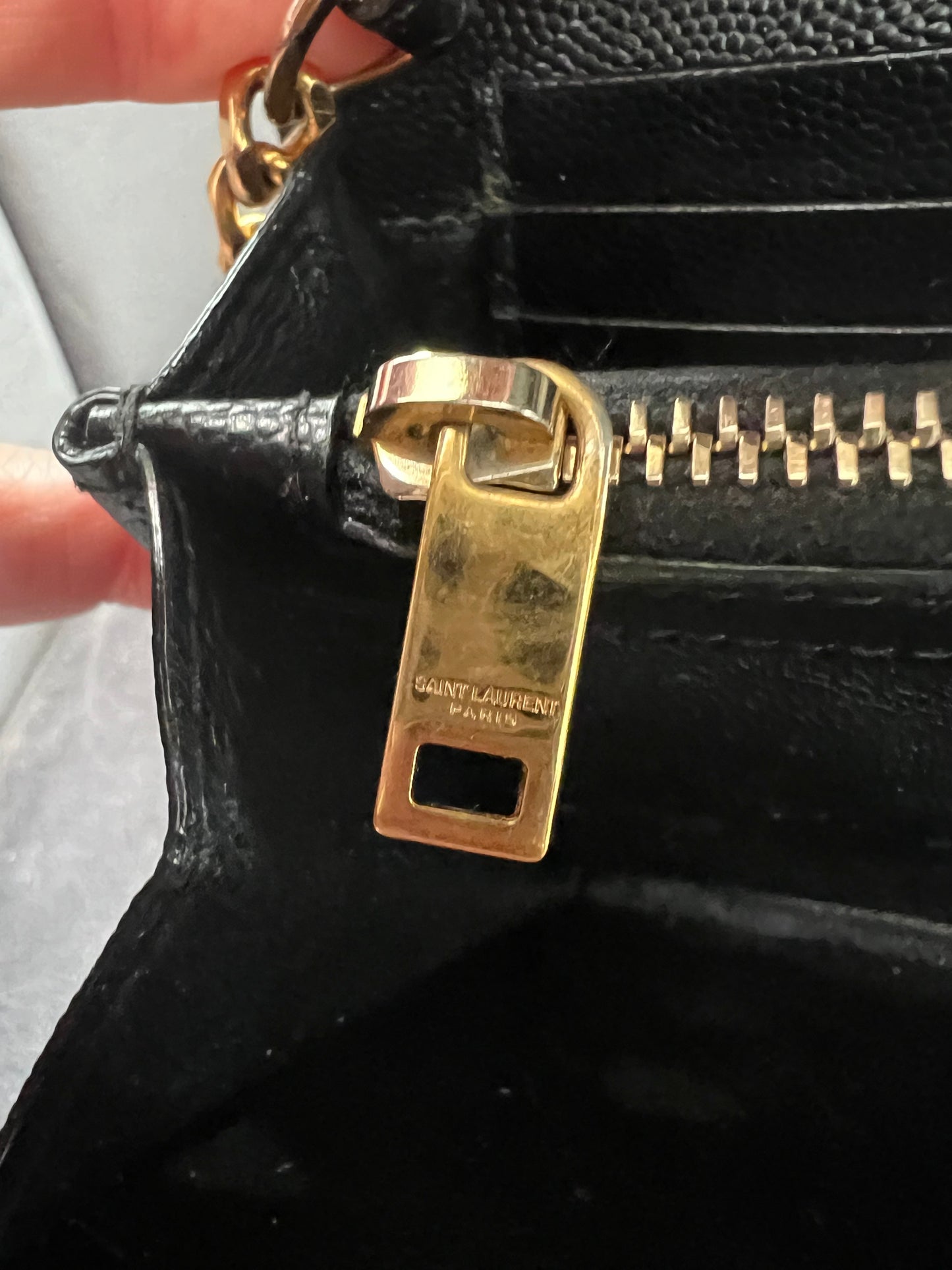 Yves Saint Laurent Cassandre envelope flap crossbody