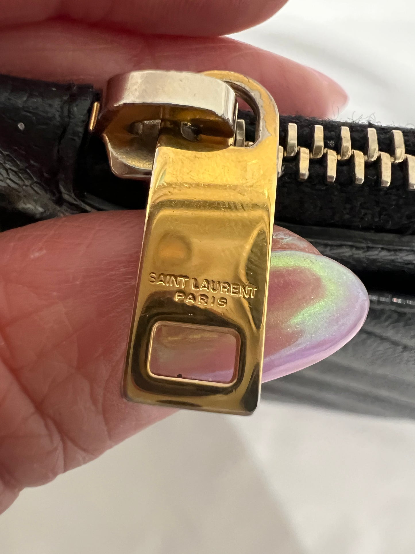 Saint Laurent Cassandre Wristlet