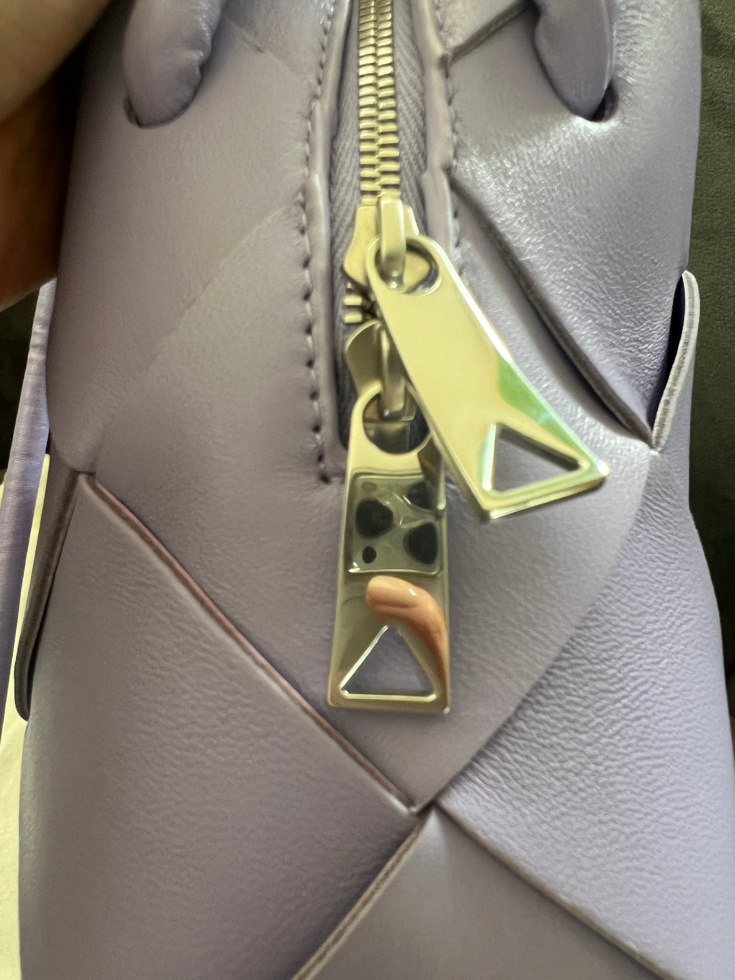Bottega Veneta Intrecciato Cassette Camera Bag in Wisteria
