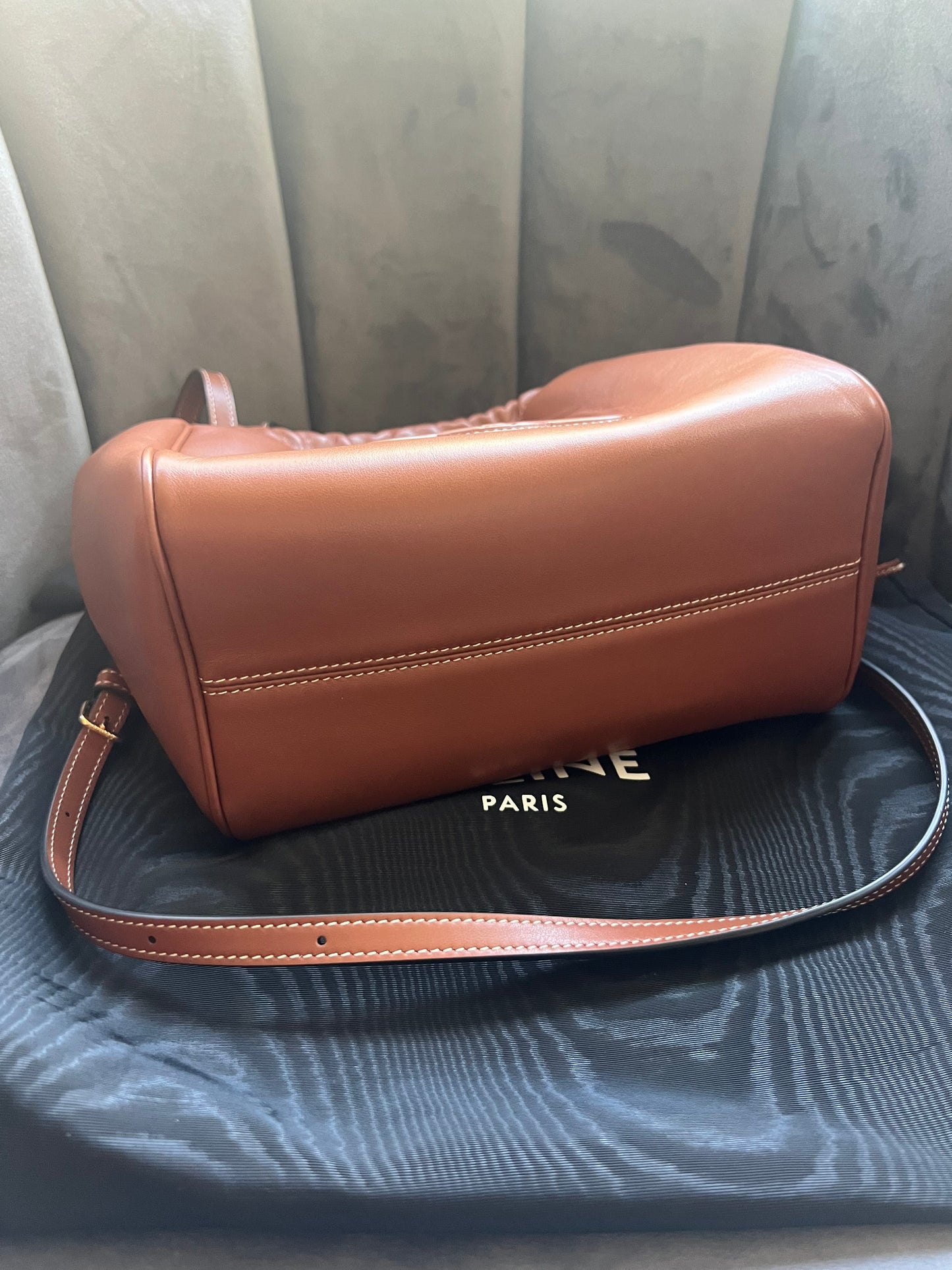 New Celine Triomphe Cabas crossbody bag