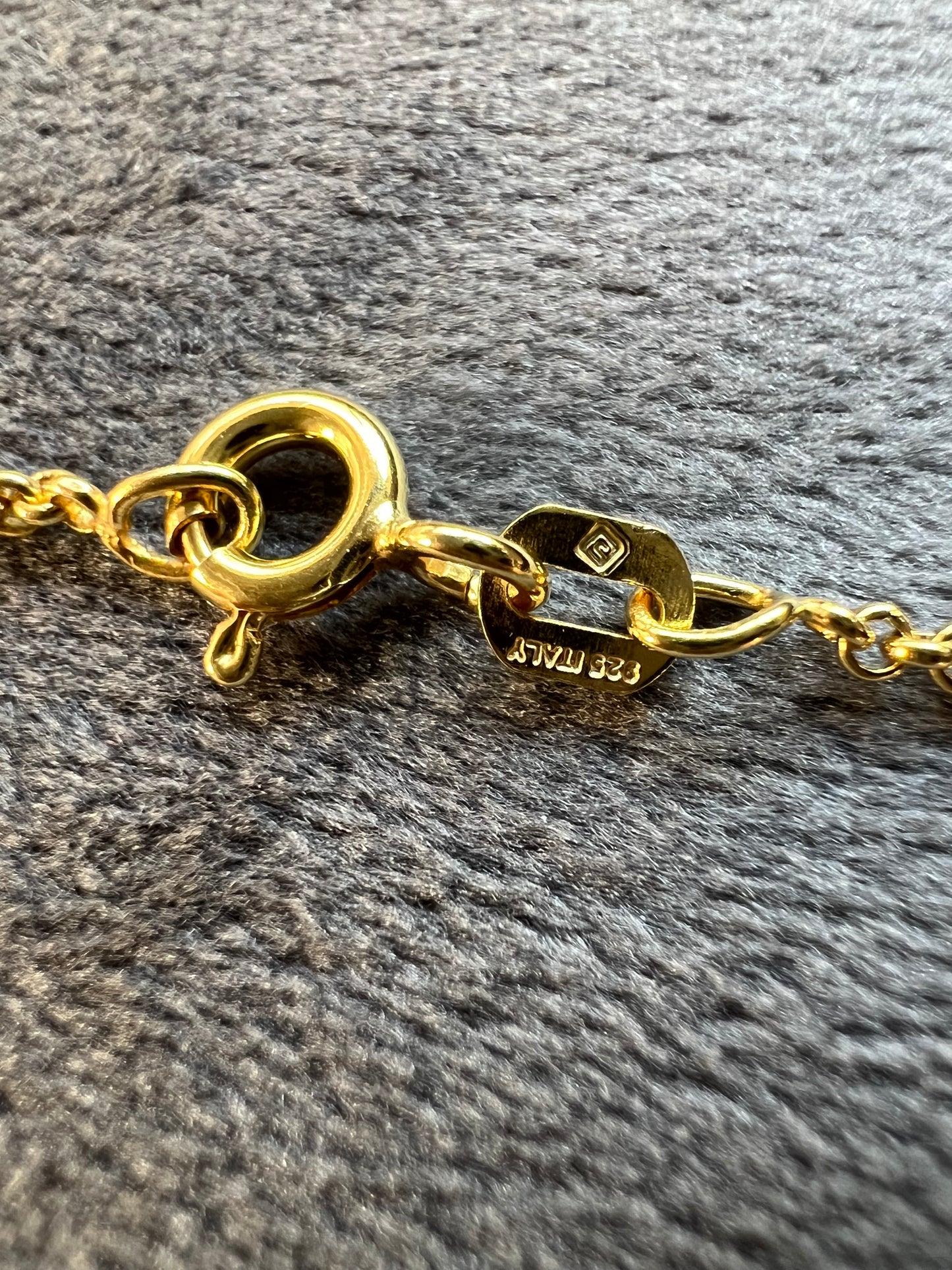 YSL charm necklace