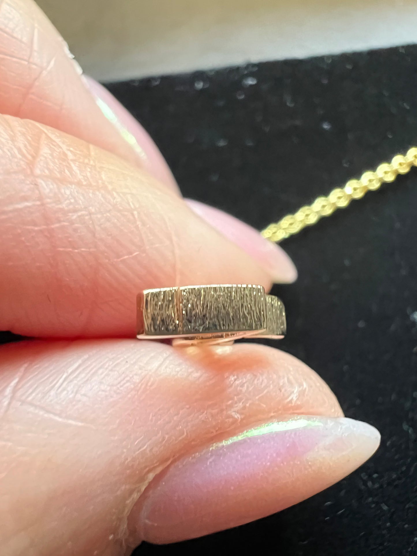 YSL charm necklace