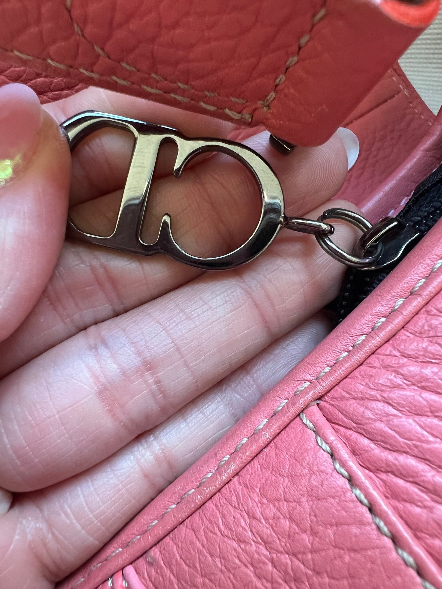 Christian Dior saddle bag - vintage rose pink
