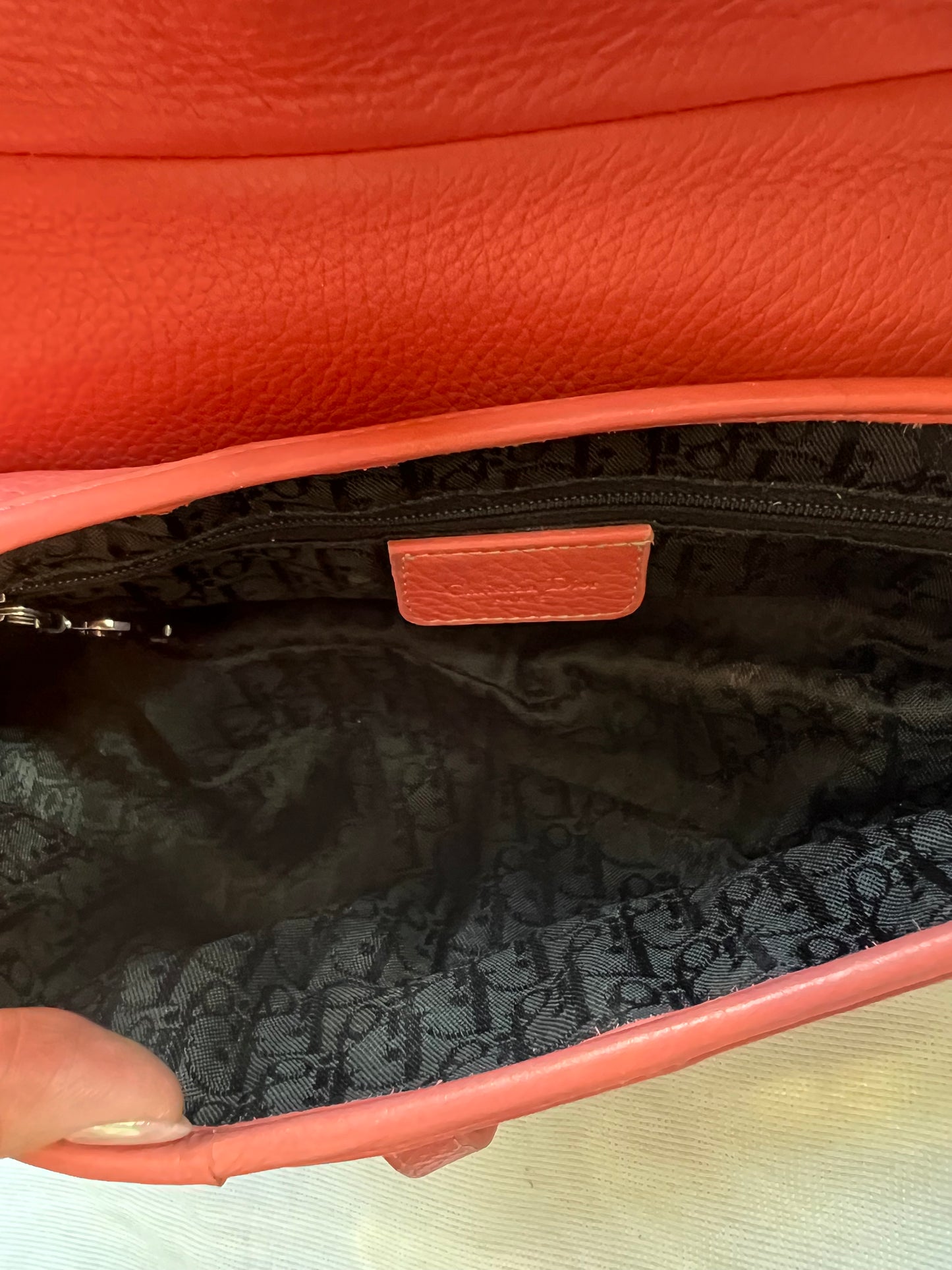 Christian Dior saddle bag - vintage rose pink