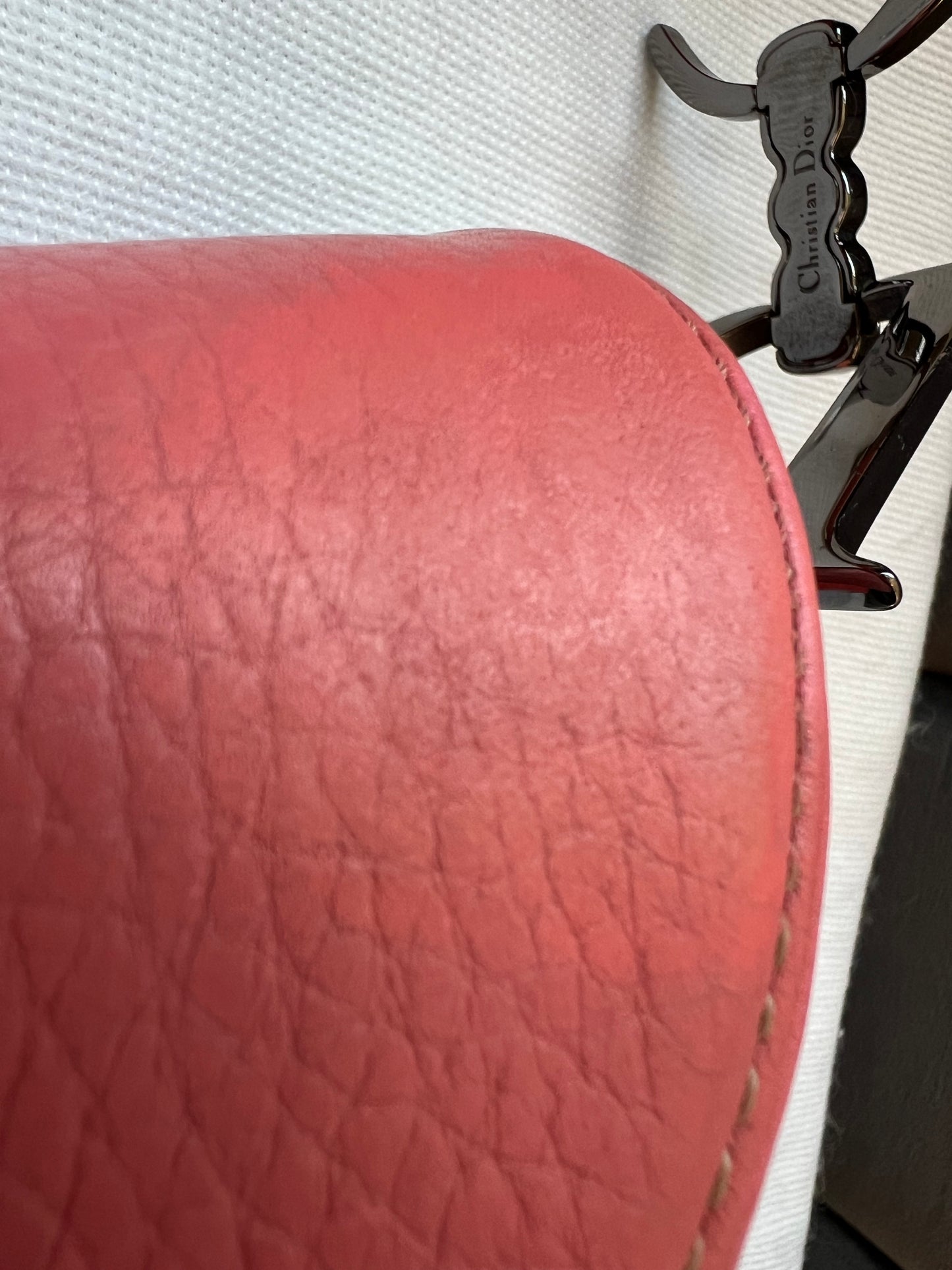 Christian Dior saddle bag - vintage rose pink