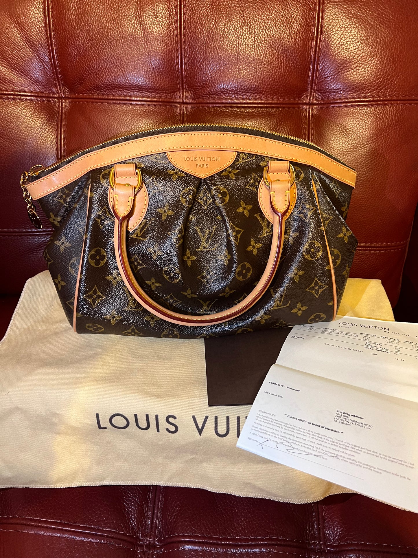 LOUIS VUITTON Monogram Tivoli PM