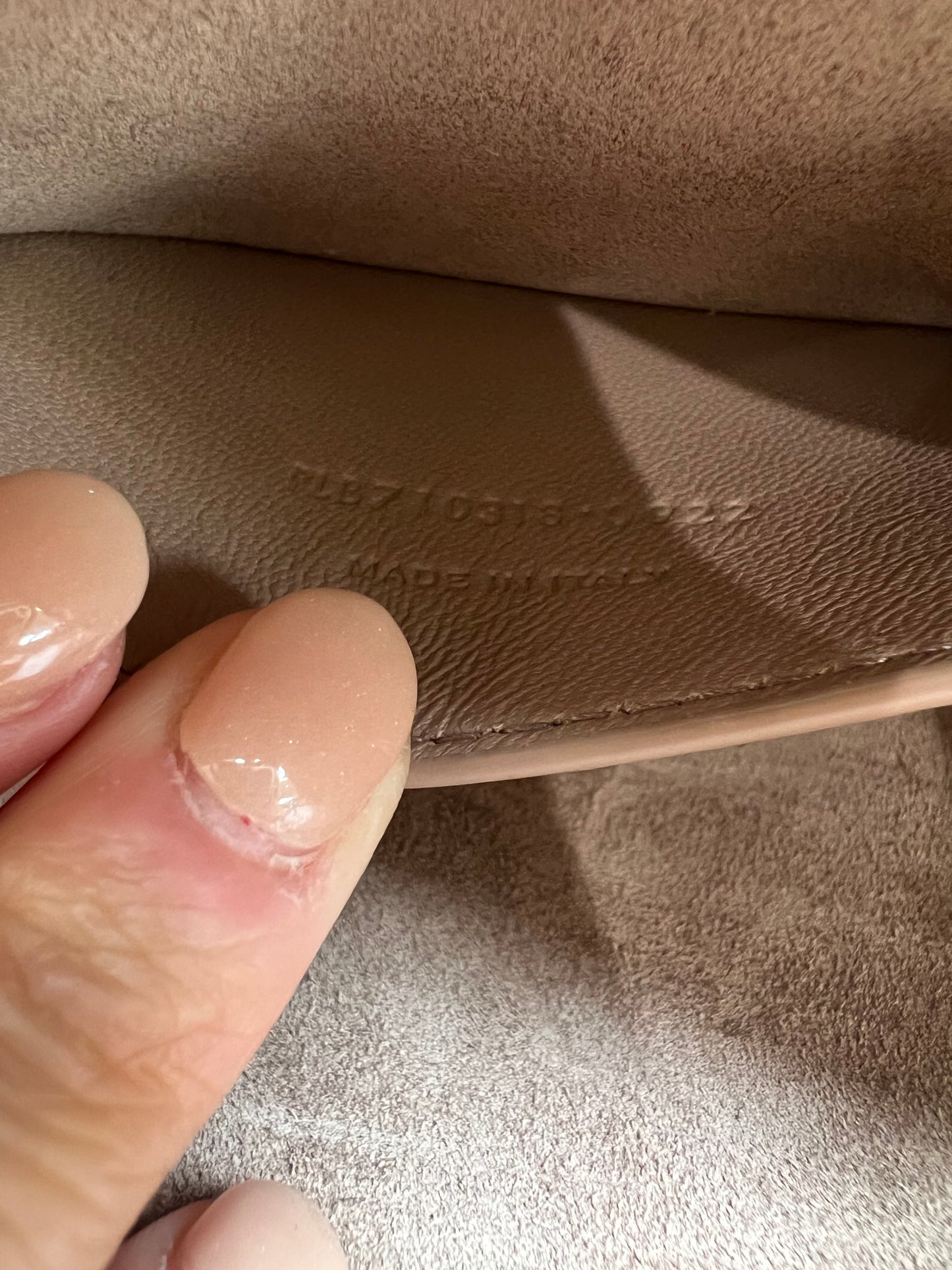 YSL Le 5 A 7 Hobo Rosy Sand