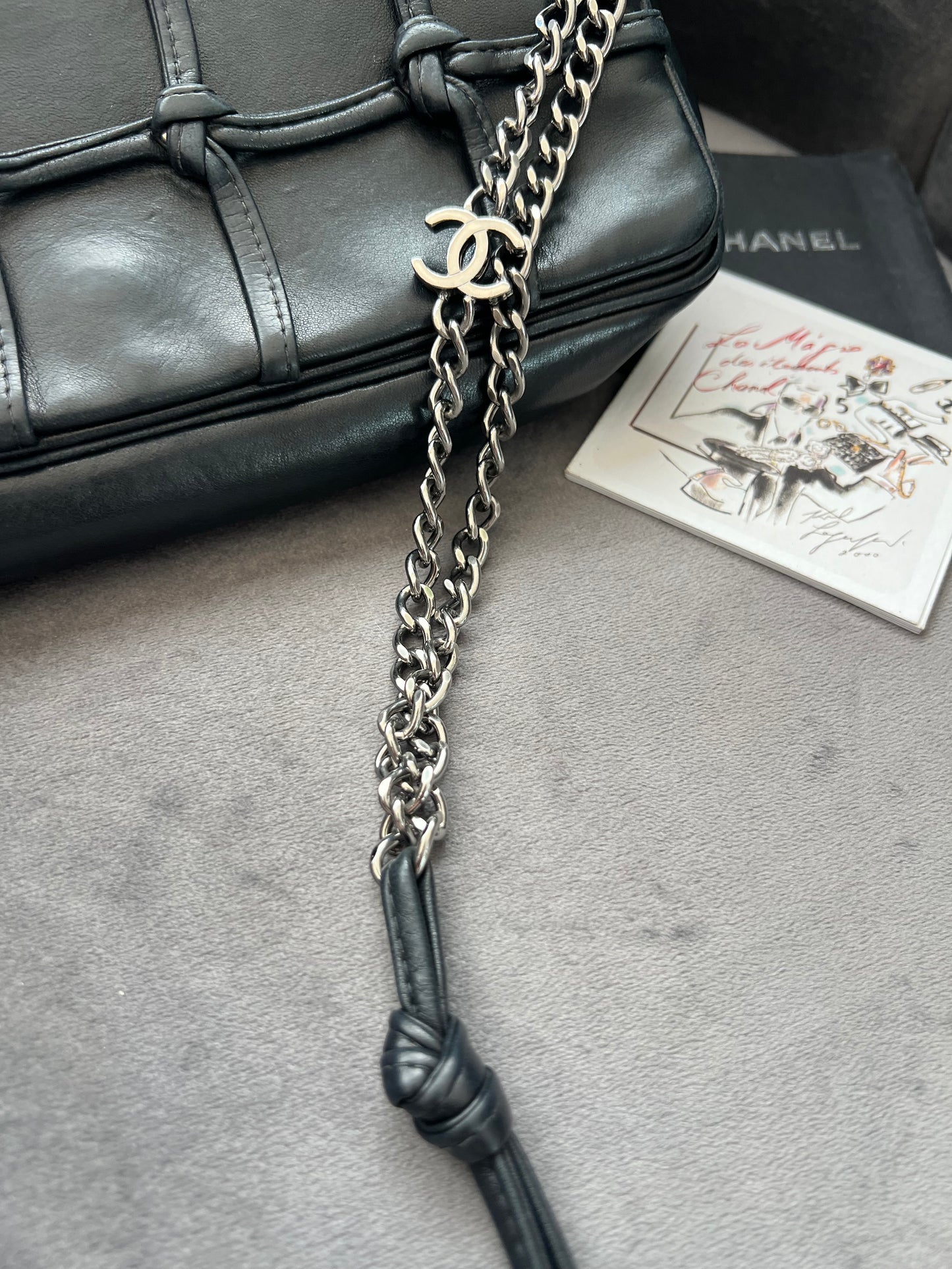 Vintage Chanel Knot Lambskin Bag