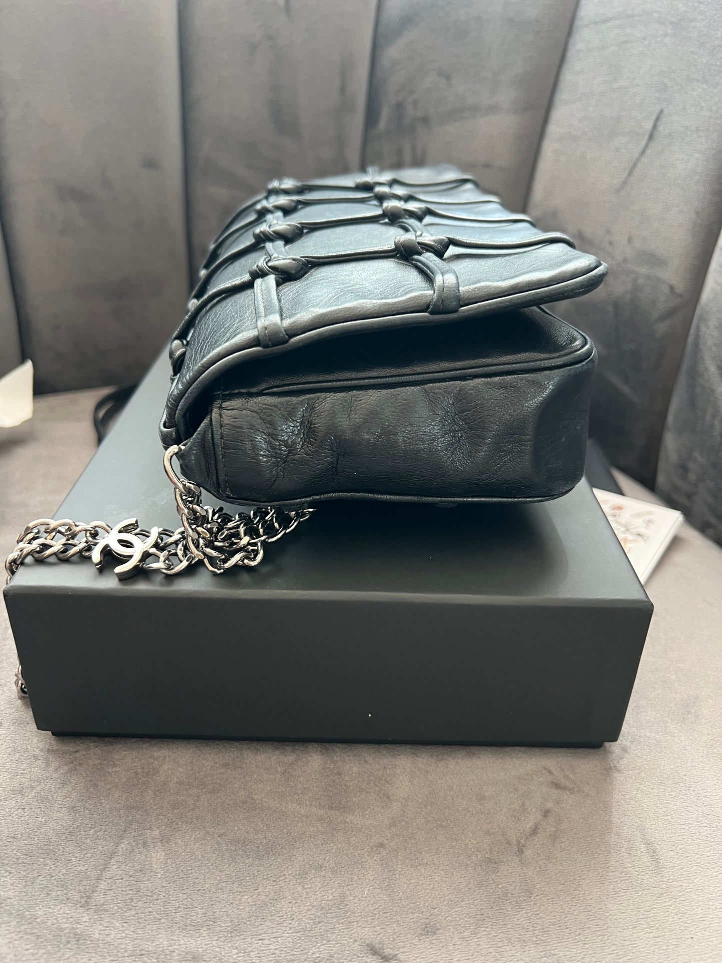 Vintage Chanel Knot Lambskin Bag