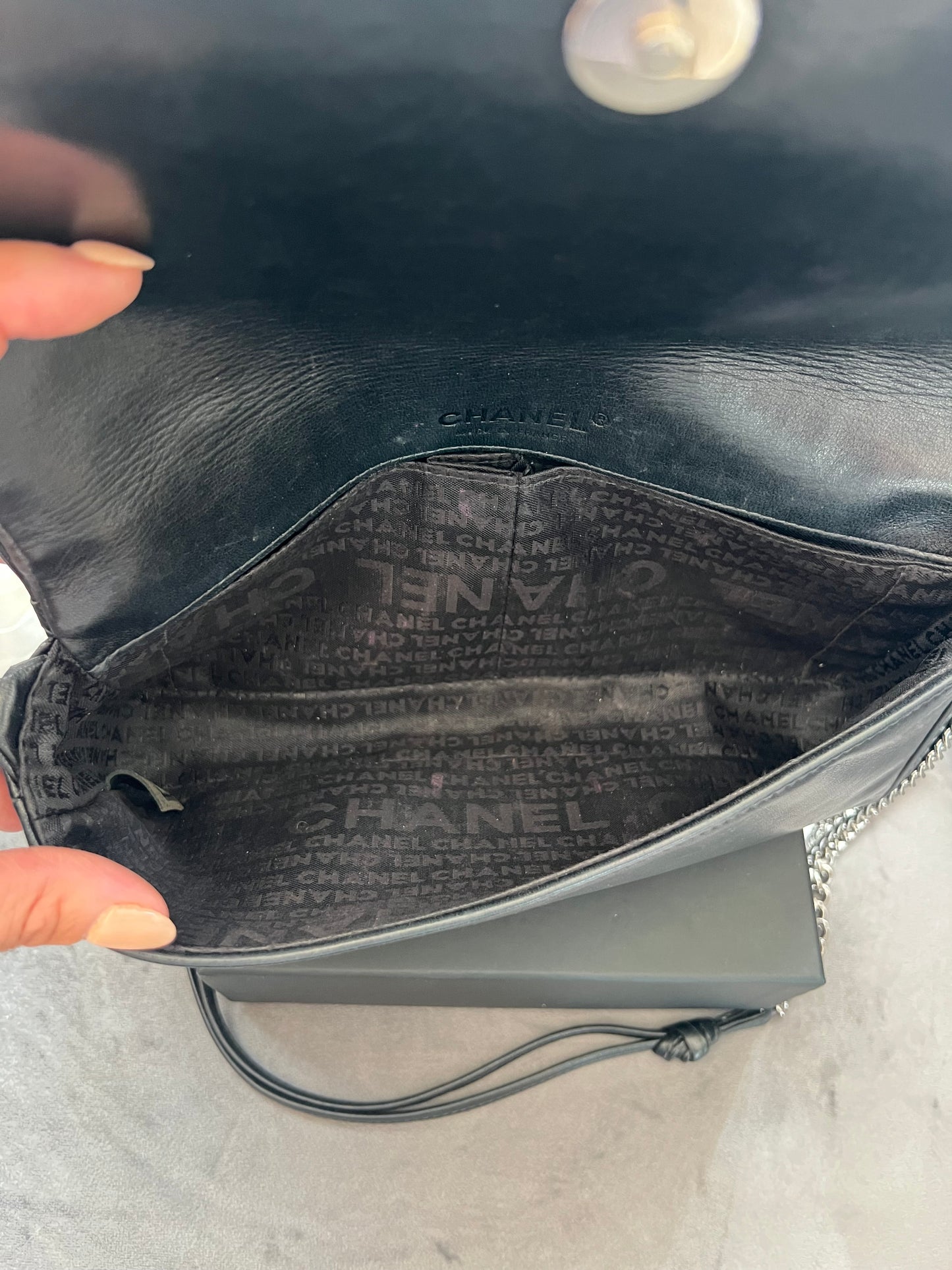 Vintage Chanel Knot Lambskin Bag