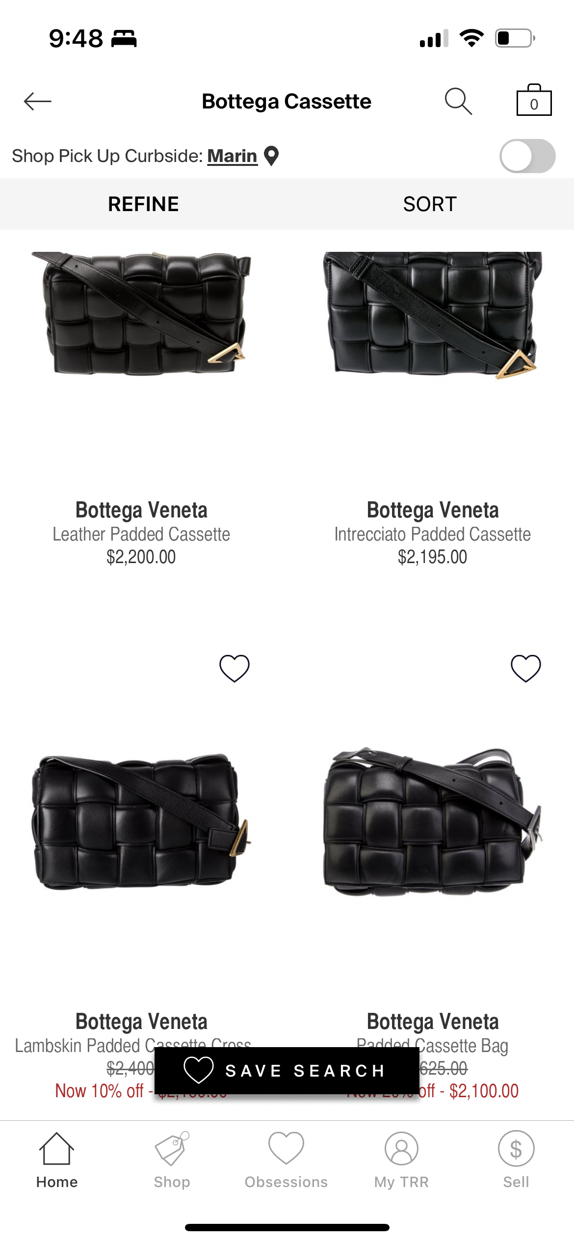 Bottega Veneta medium cassette bag