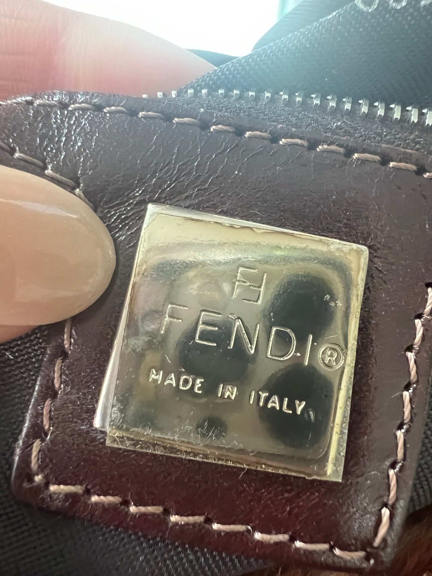Rare Fendi Baguette in ponyhair