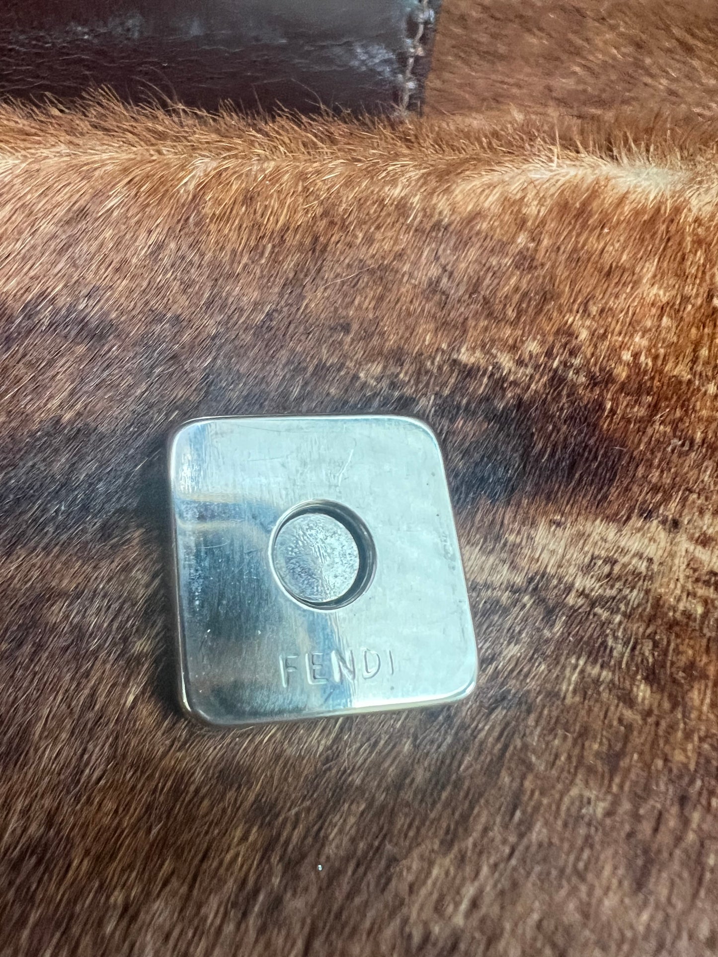 Rare Fendi Baguette in ponyhair