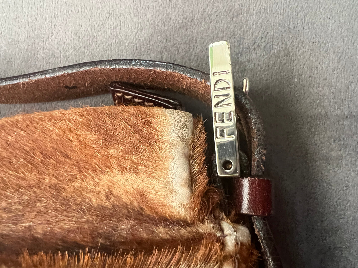 Rare Fendi Baguette in ponyhair