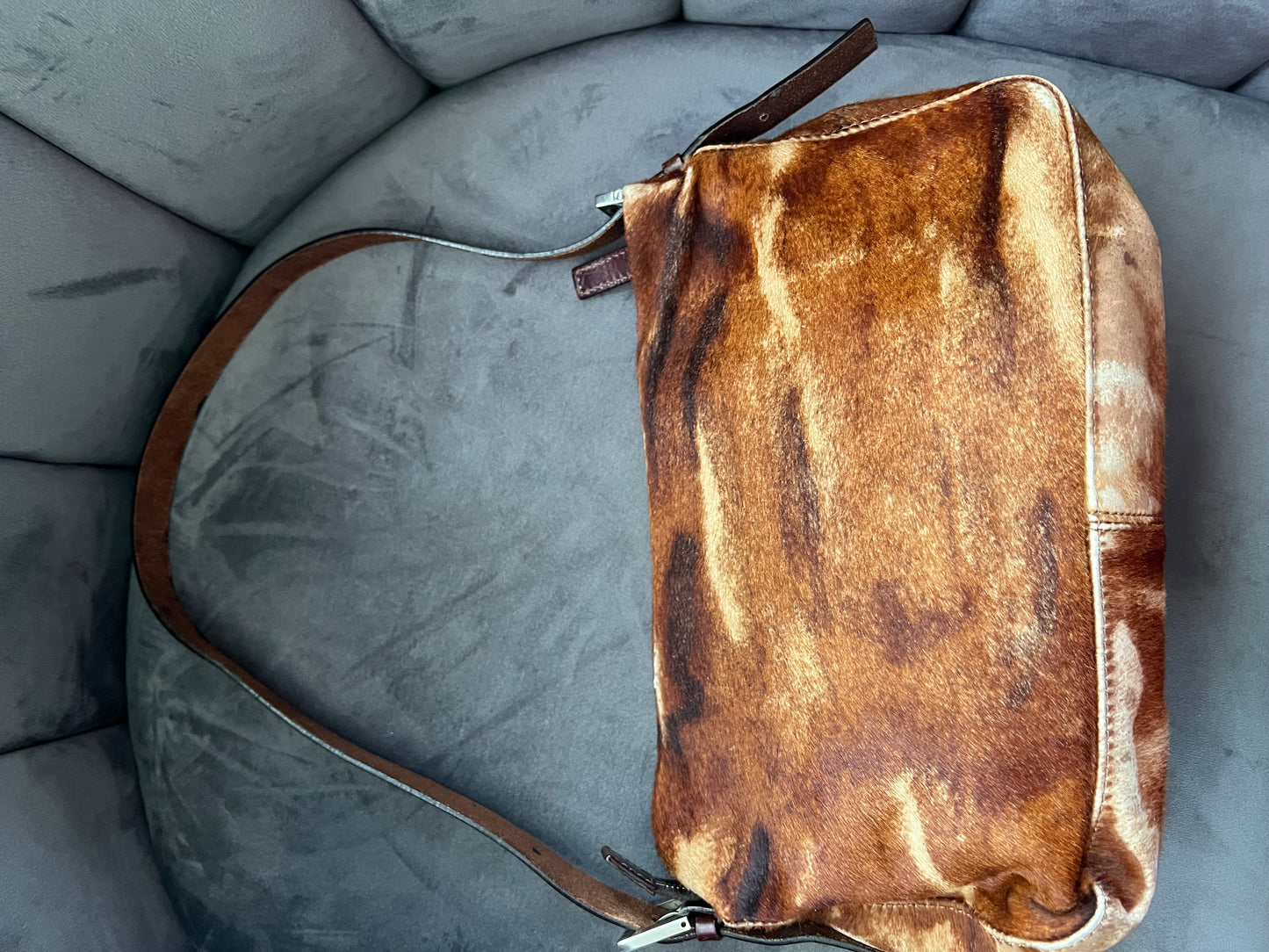 Rare Fendi Baguette in ponyhair