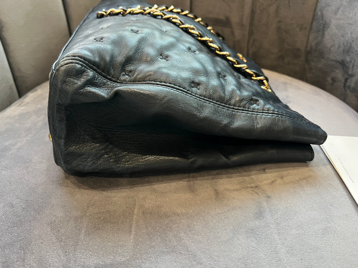 Vintage Chanel Lambskin Quilted Tote Bag