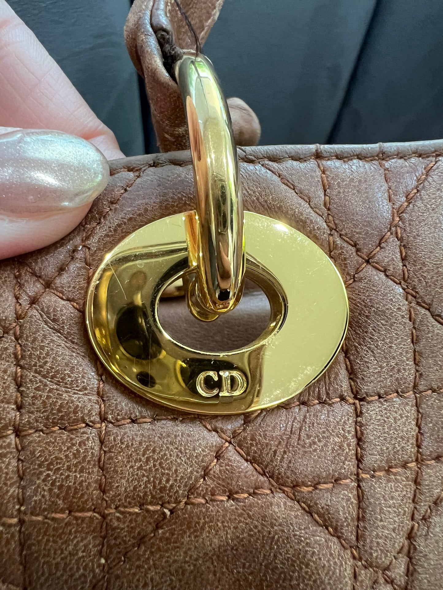 Dior Cannage Shopping Tote