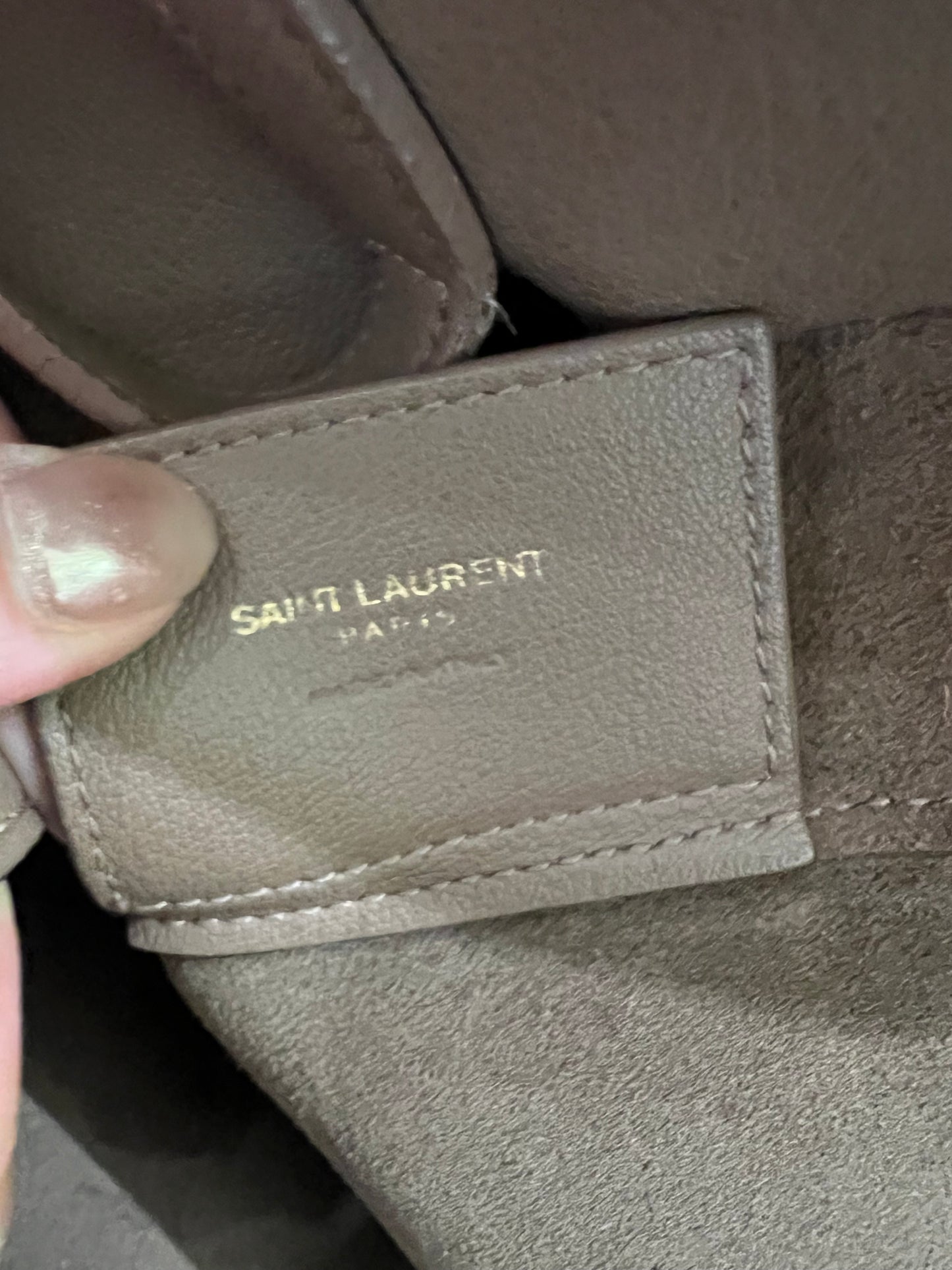 YSL large shopping tote