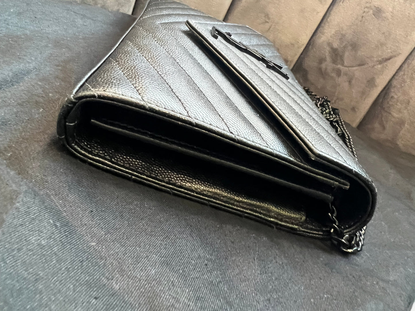Yves Saint Laurent Cassandre envelope flap crossbody