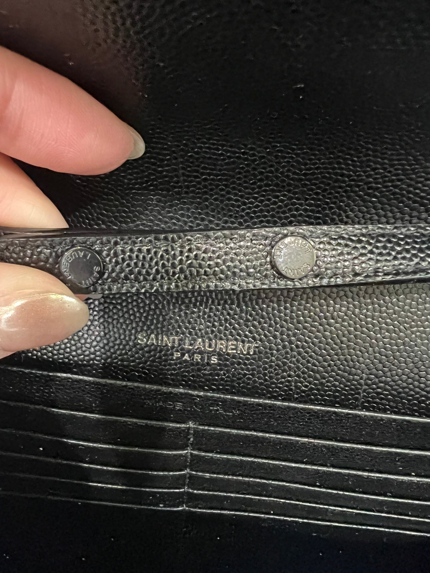 Yves Saint Laurent Cassandre envelope flap crossbody