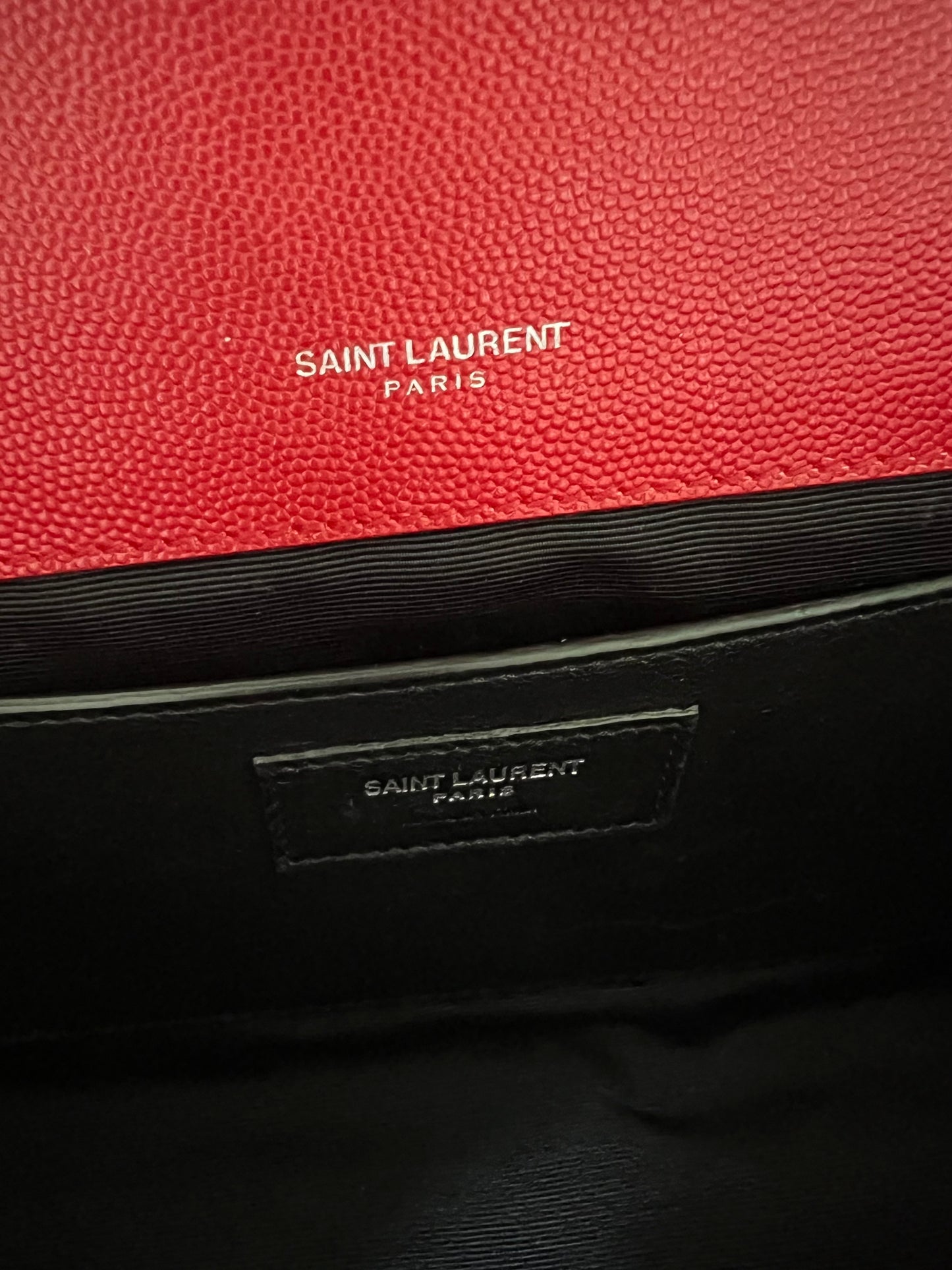 Saint Laurent TriQuilt Monogram Shoulder Bag