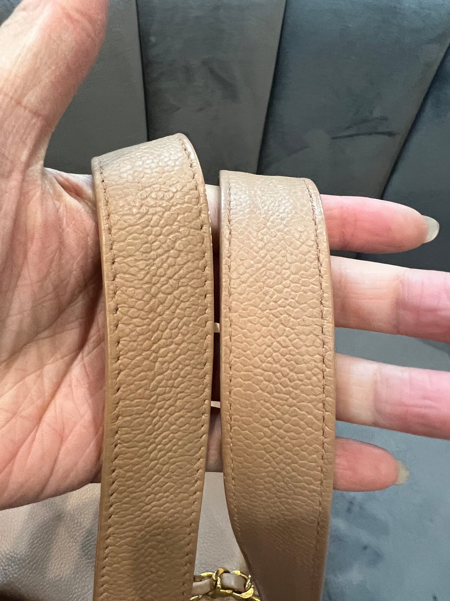 Chanel Caviar 24k Turnlock Tote Bag
