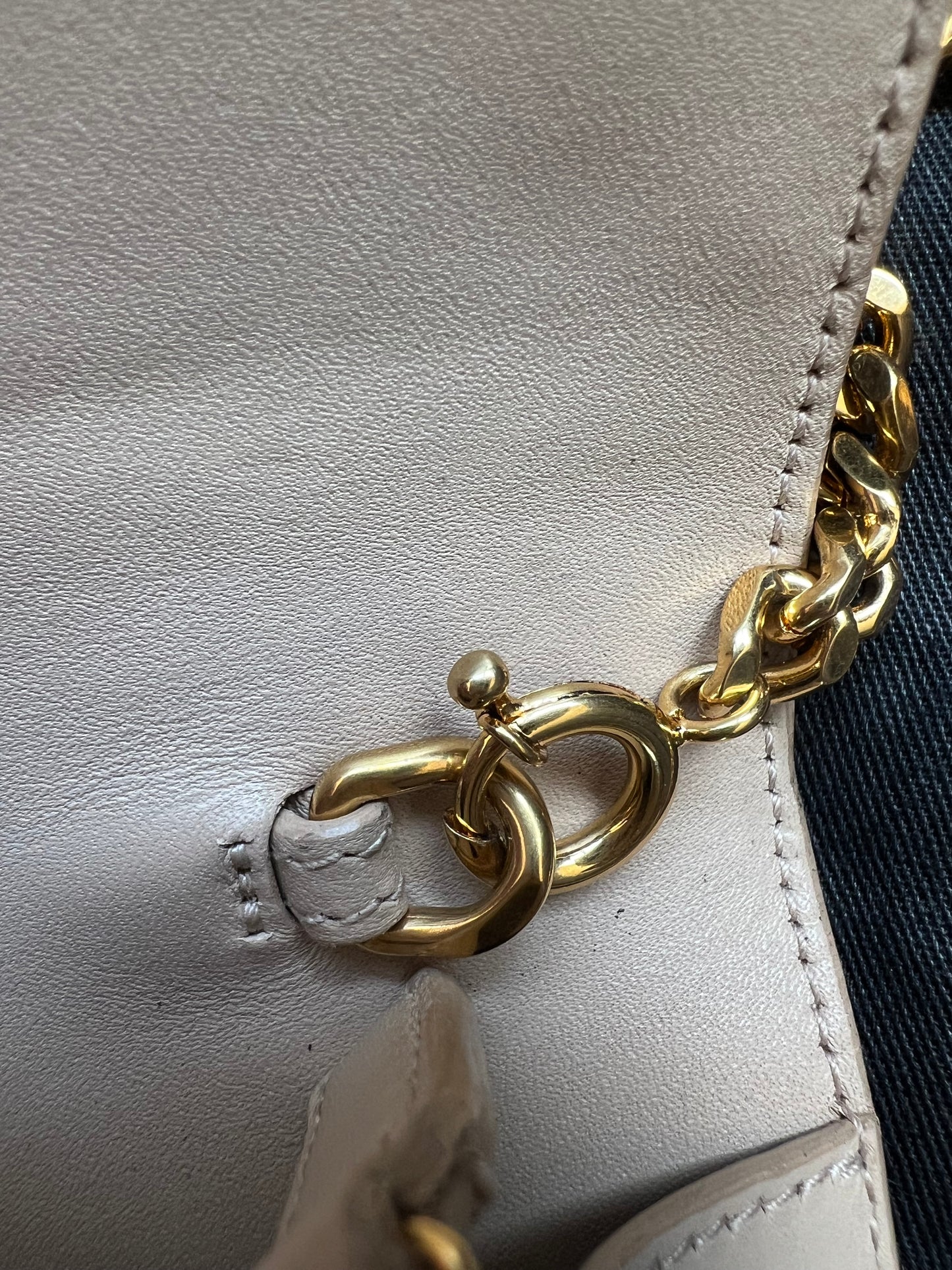 YSL Kate tassel bag nude beige