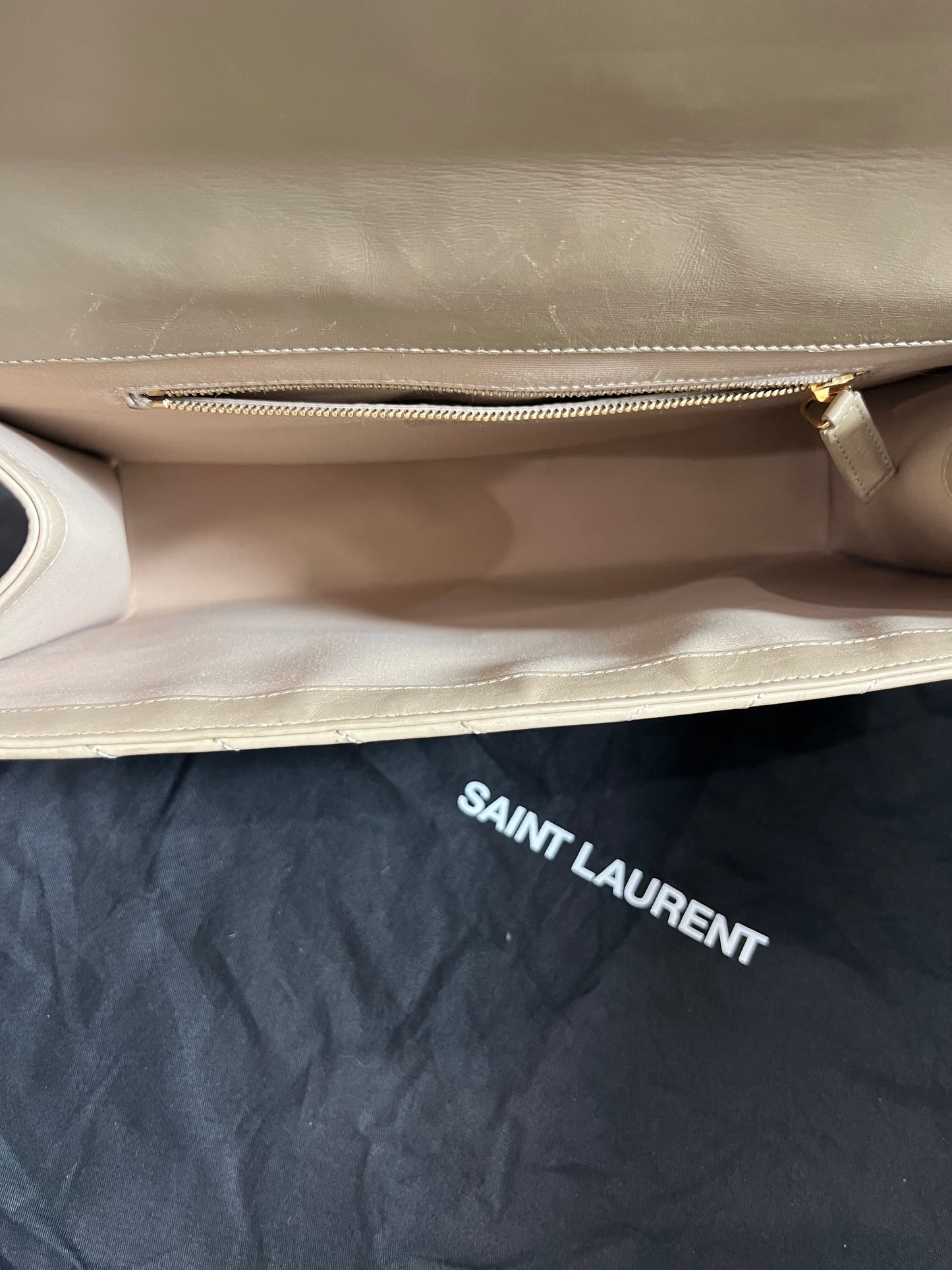 Saint Laurent Classic Monogram Envelope Bag