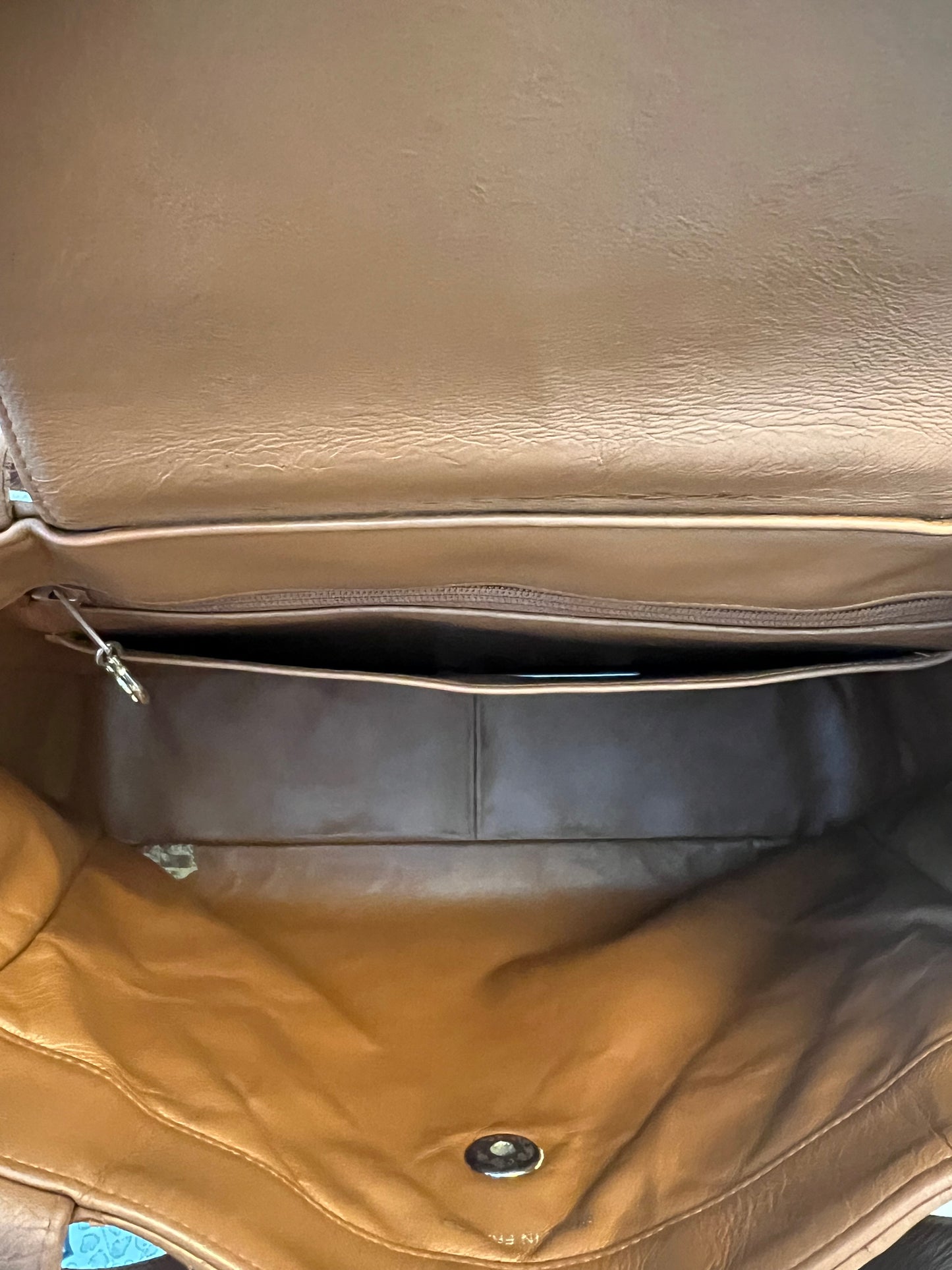 Chanel Kelly vintage turn lock shoulder bag