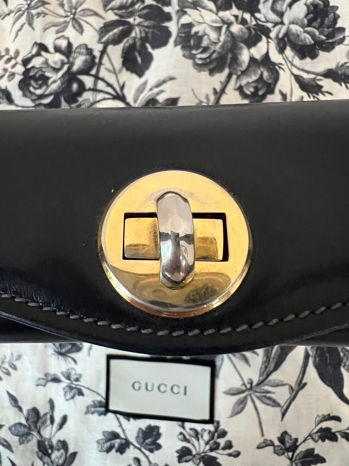 Gucci vintage top handle bag
