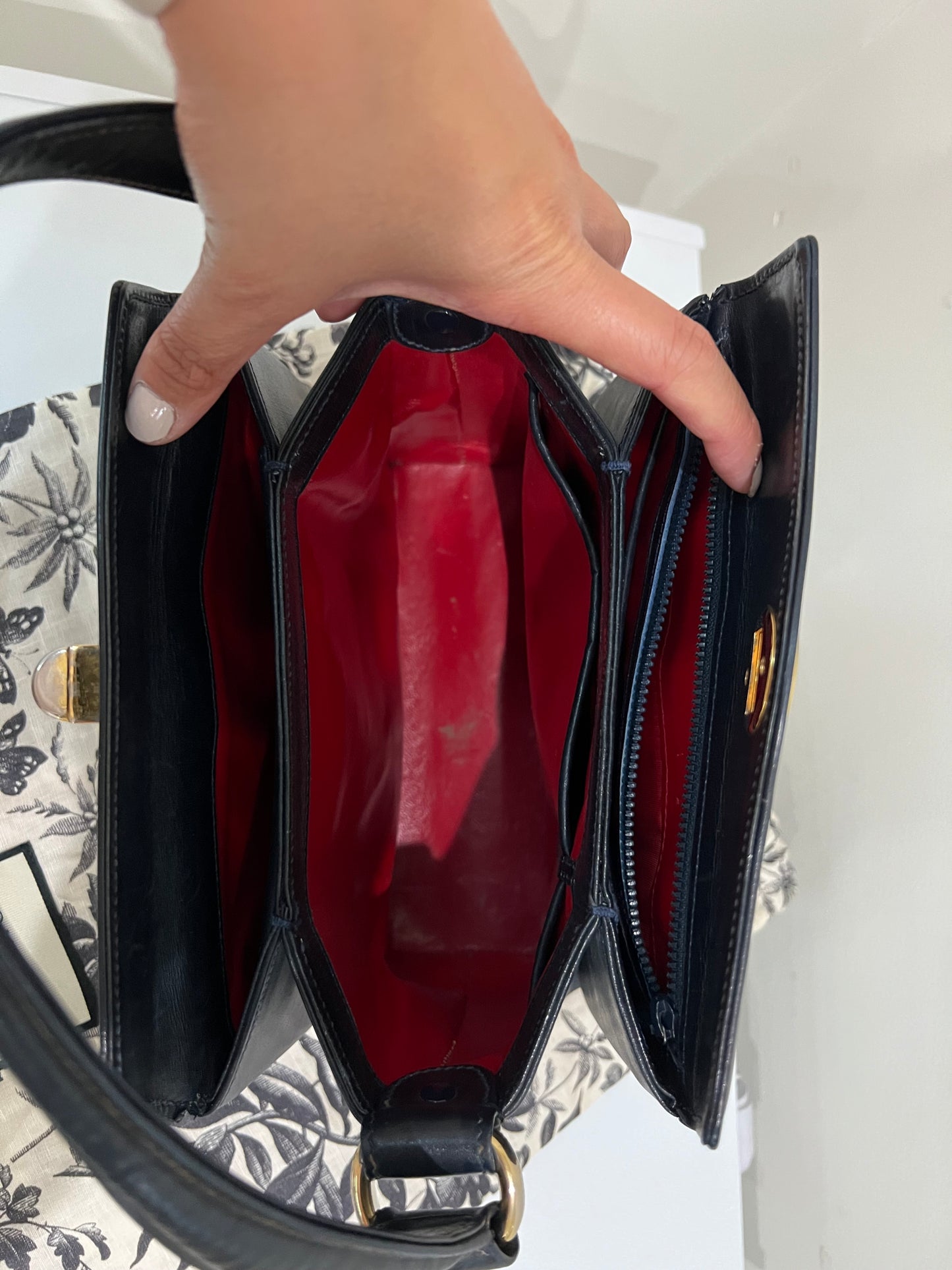 Gucci vintage top handle bag