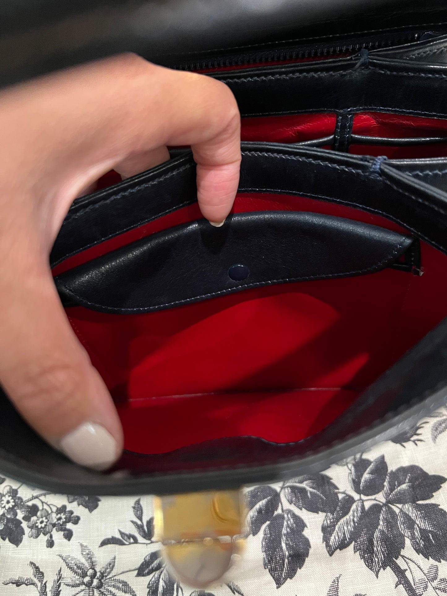 Gucci vintage top handle bag