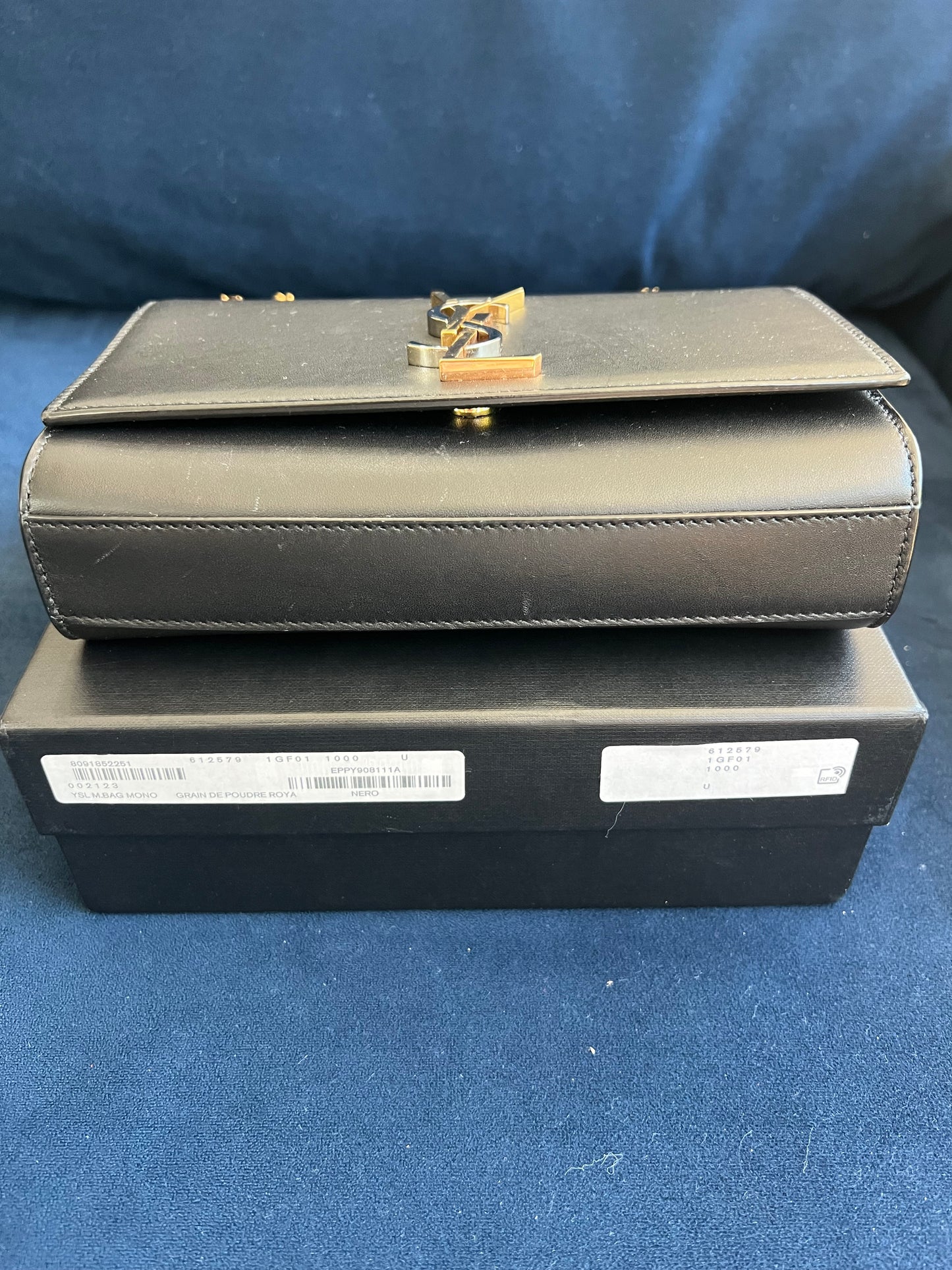 YSL Kate bag tricolor monogram
