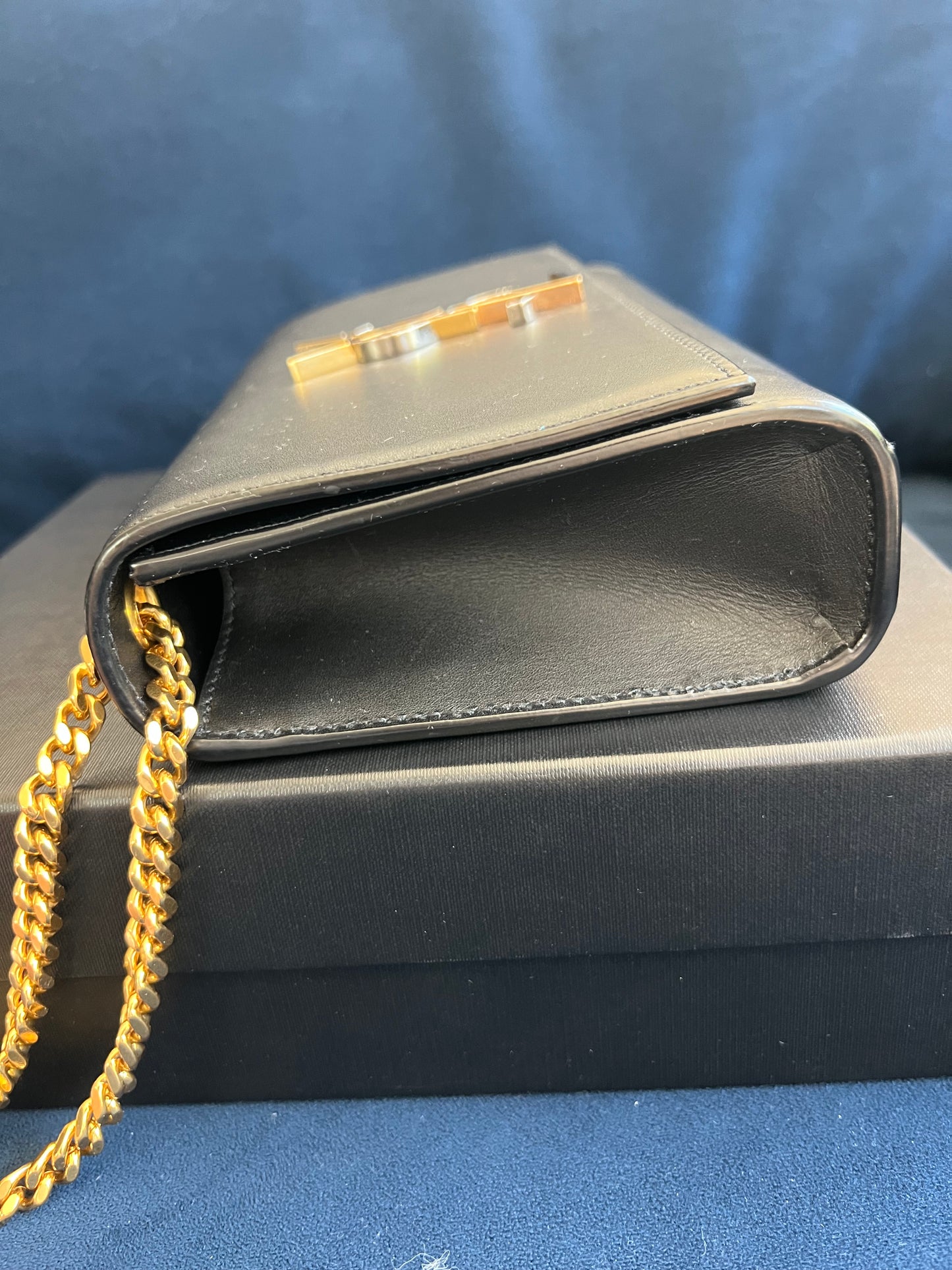 YSL Kate bag tricolor monogram