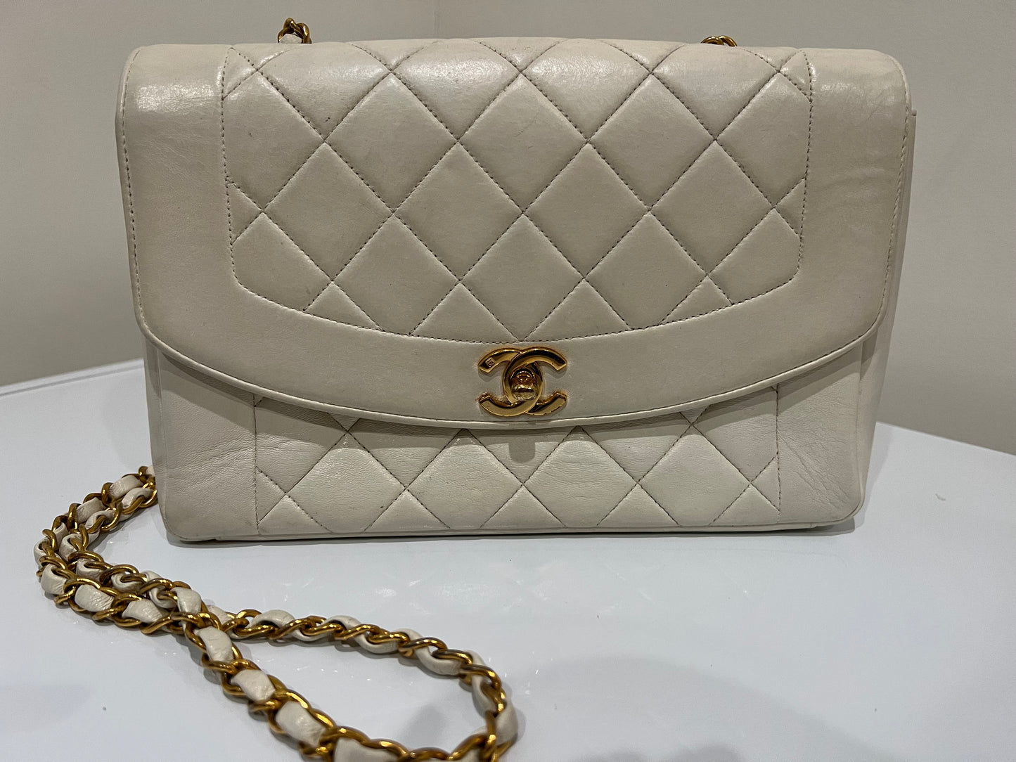 Chanel ivory vintage Diana