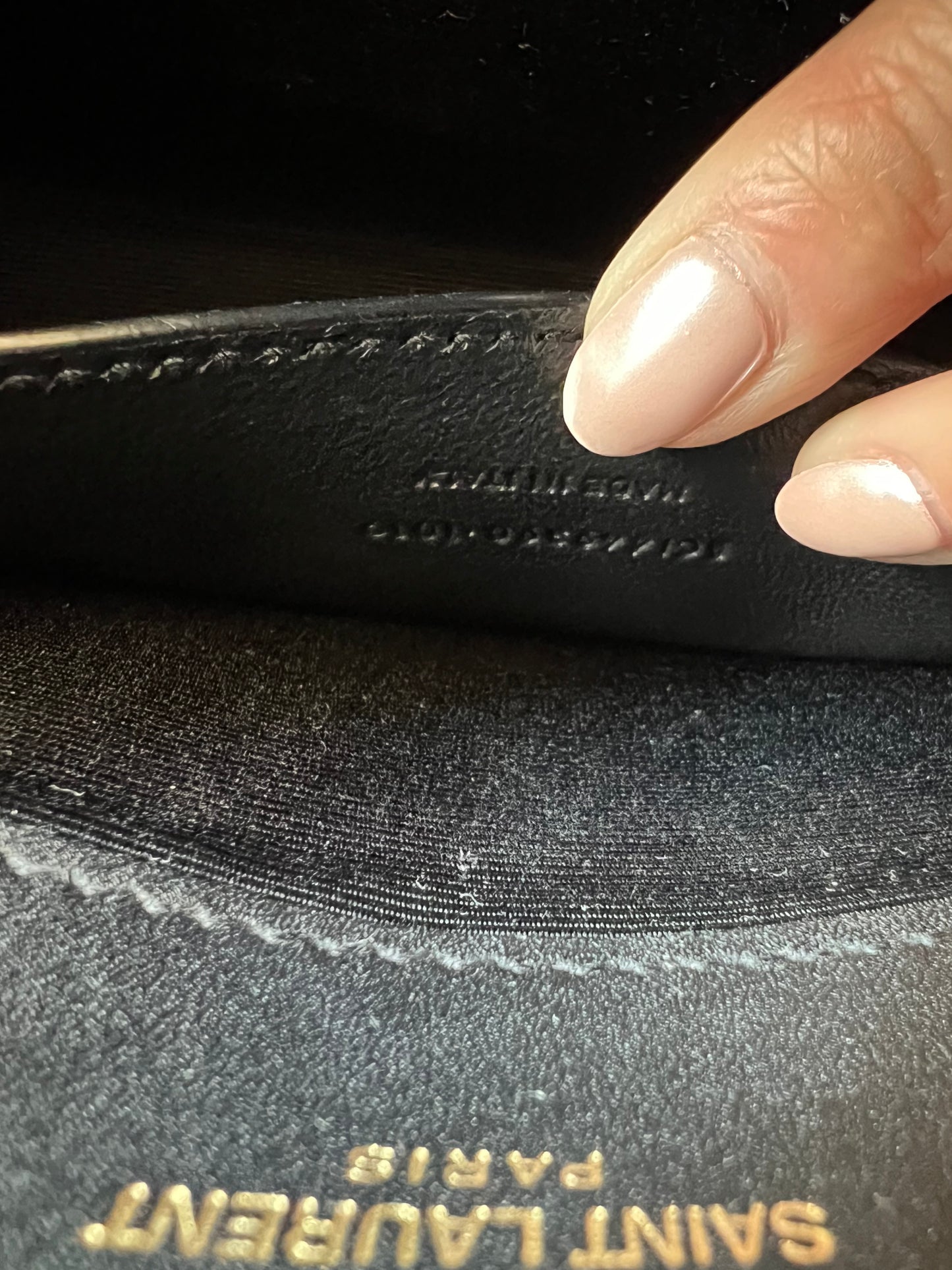 YSL Kate bag tricolor monogram
