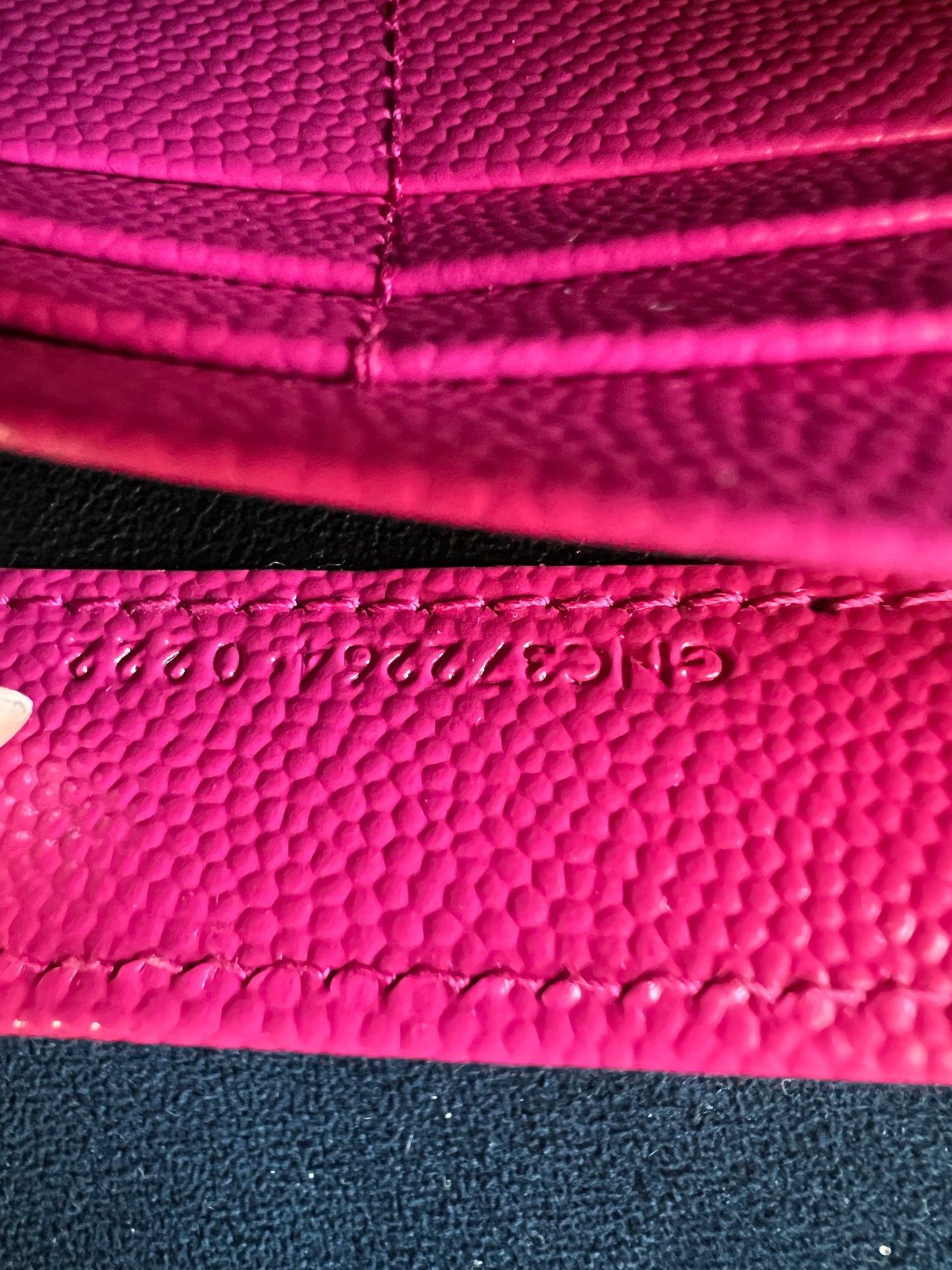 Pink Cassandre YSL woc
