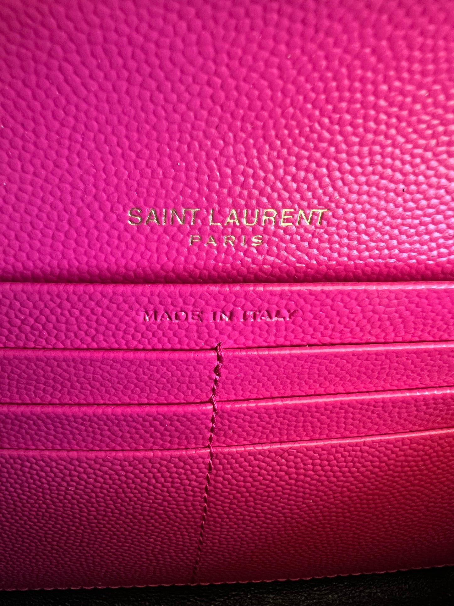 Pink Cassandre YSL woc