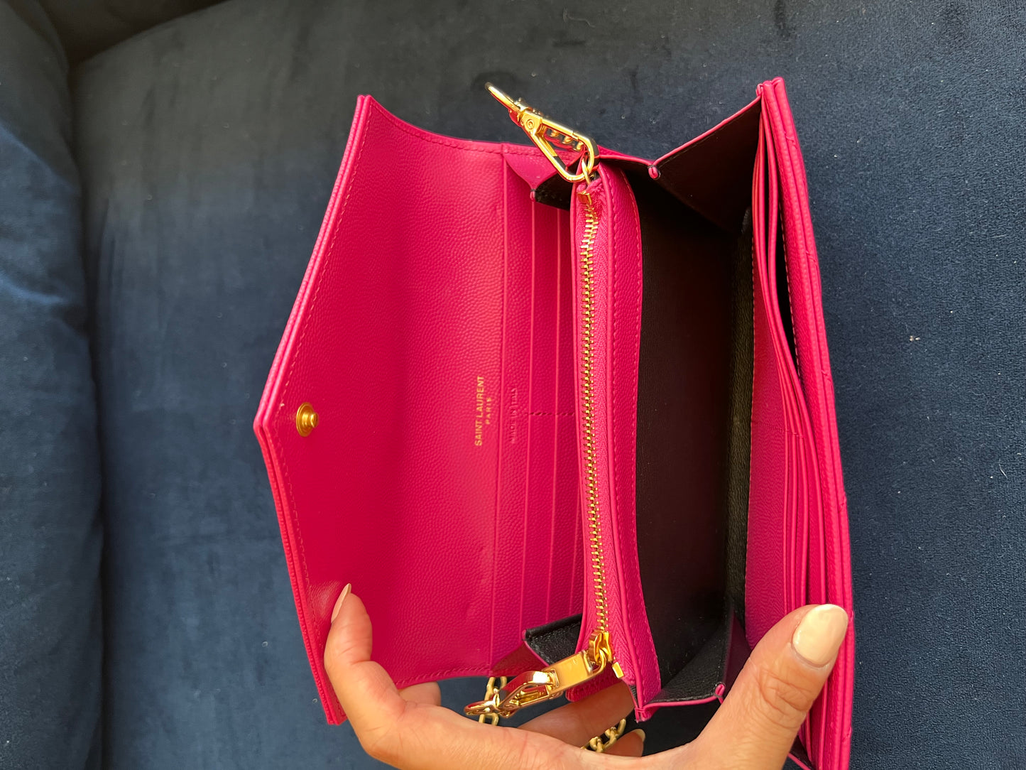 Pink Cassandre YSL woc