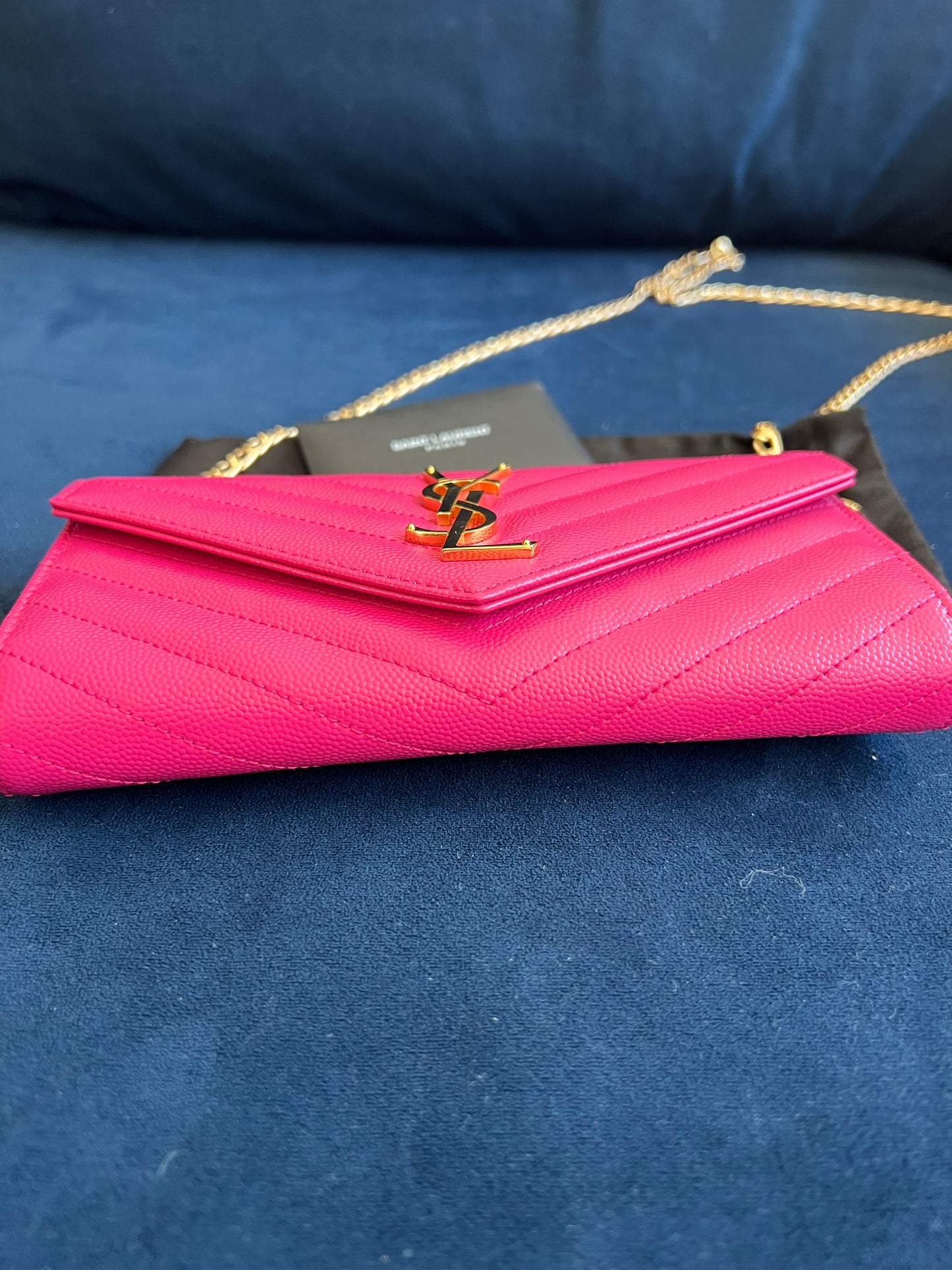 Pink Cassandre YSL woc