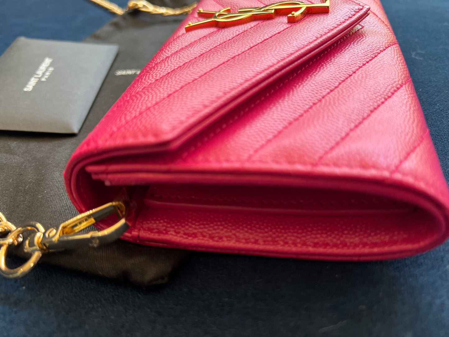 Pink Cassandre YSL woc