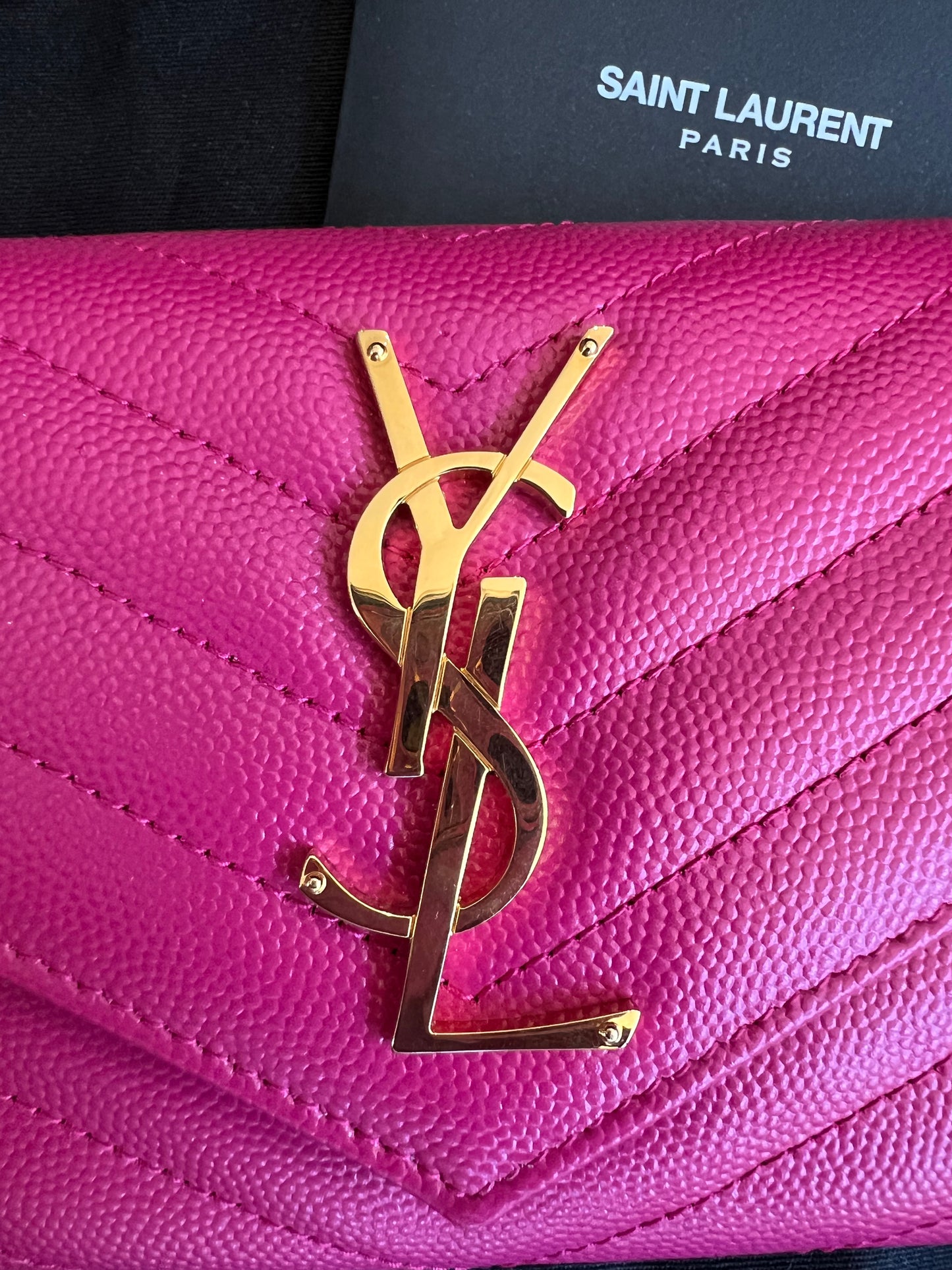 Pink Cassandre YSL woc