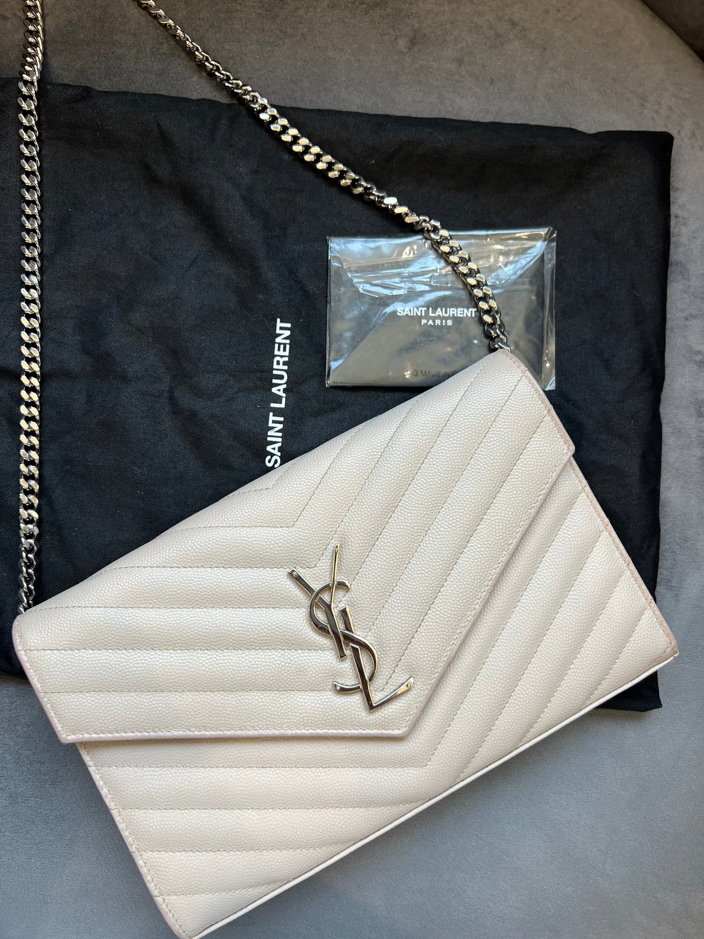 Yves Saint Laurent Cassandre Envelope Flap bag