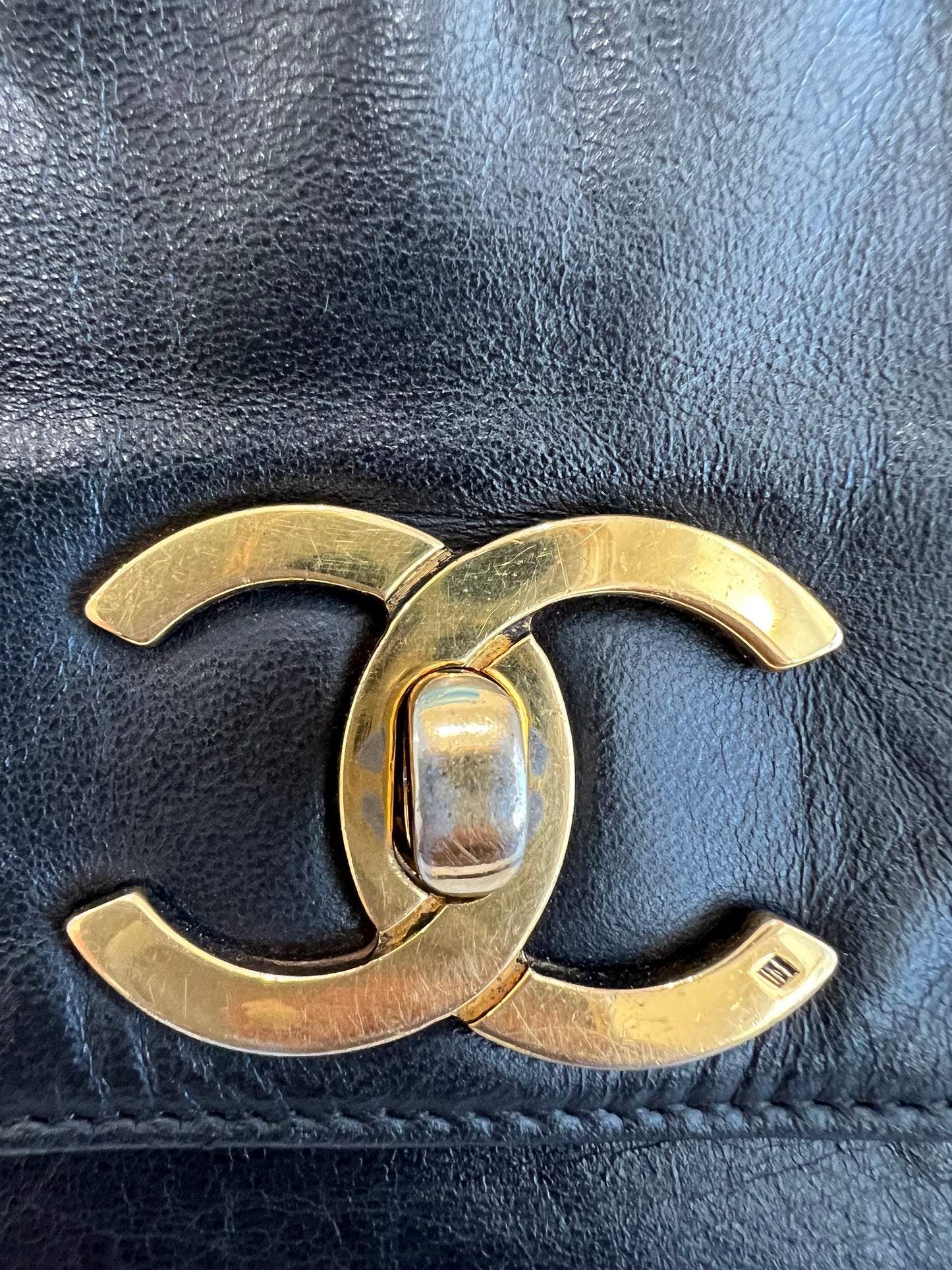 Vintage Chanel double side tote