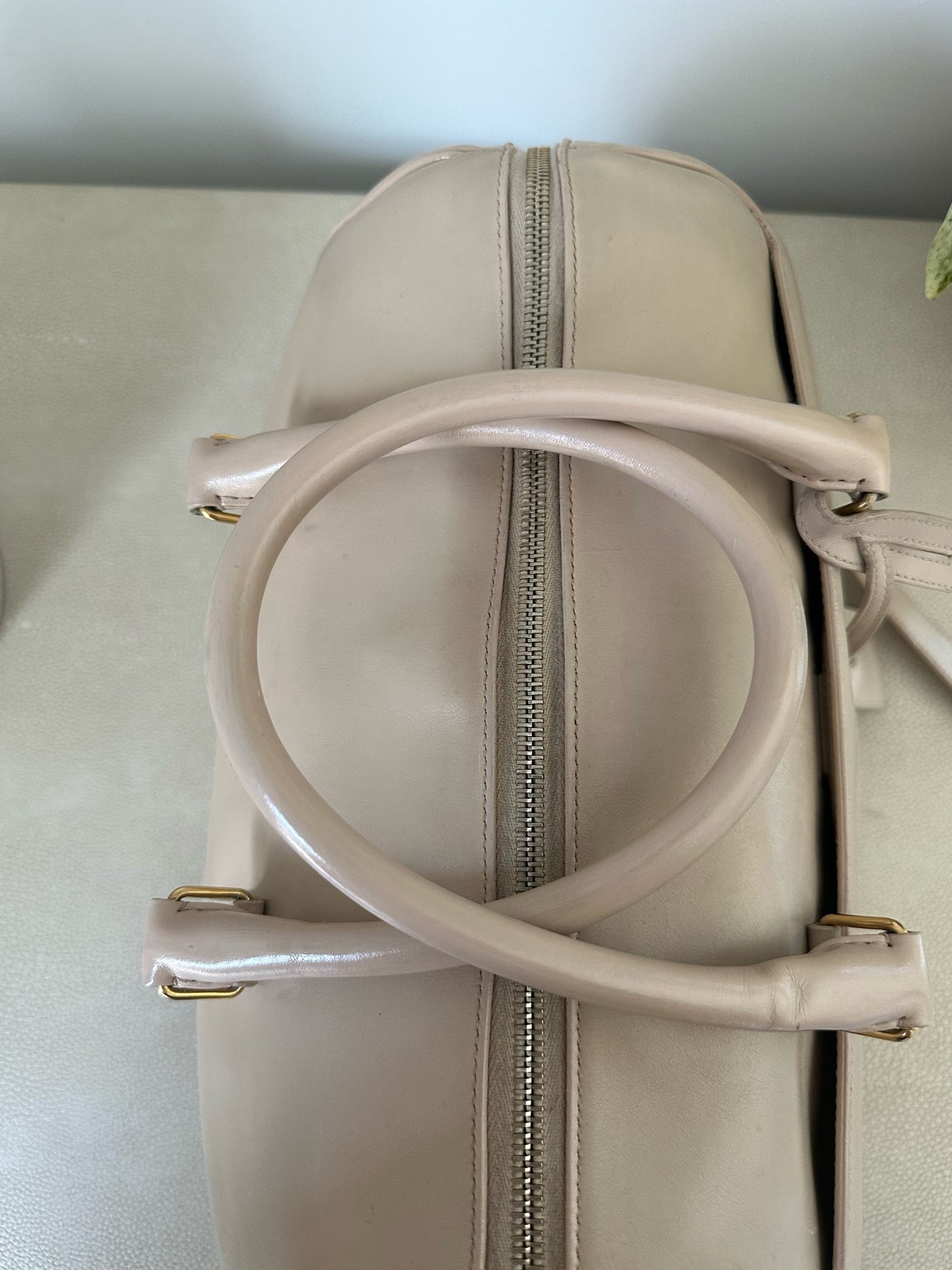 YSL duffle bowling bag