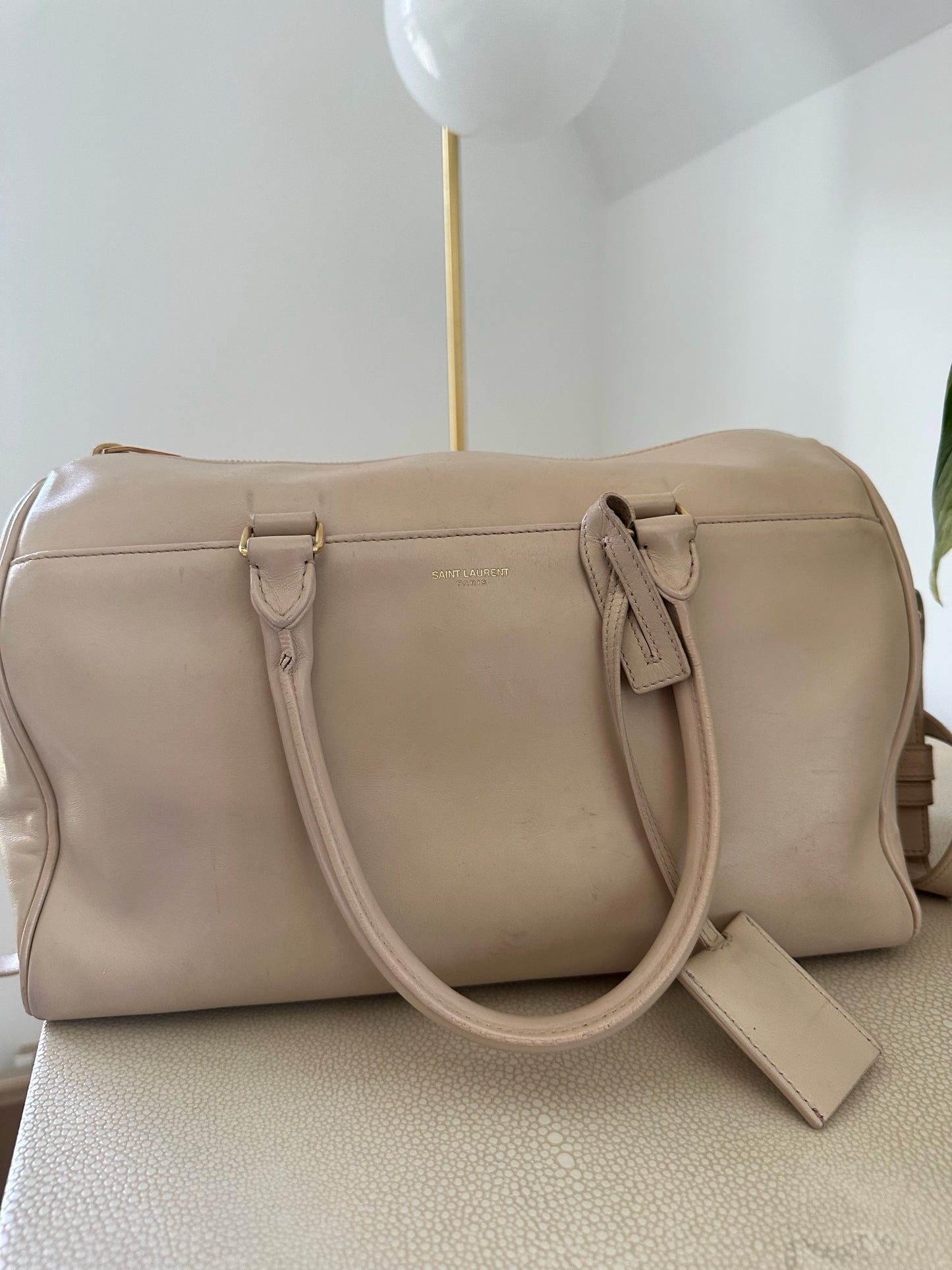 YSL duffle bowling bag