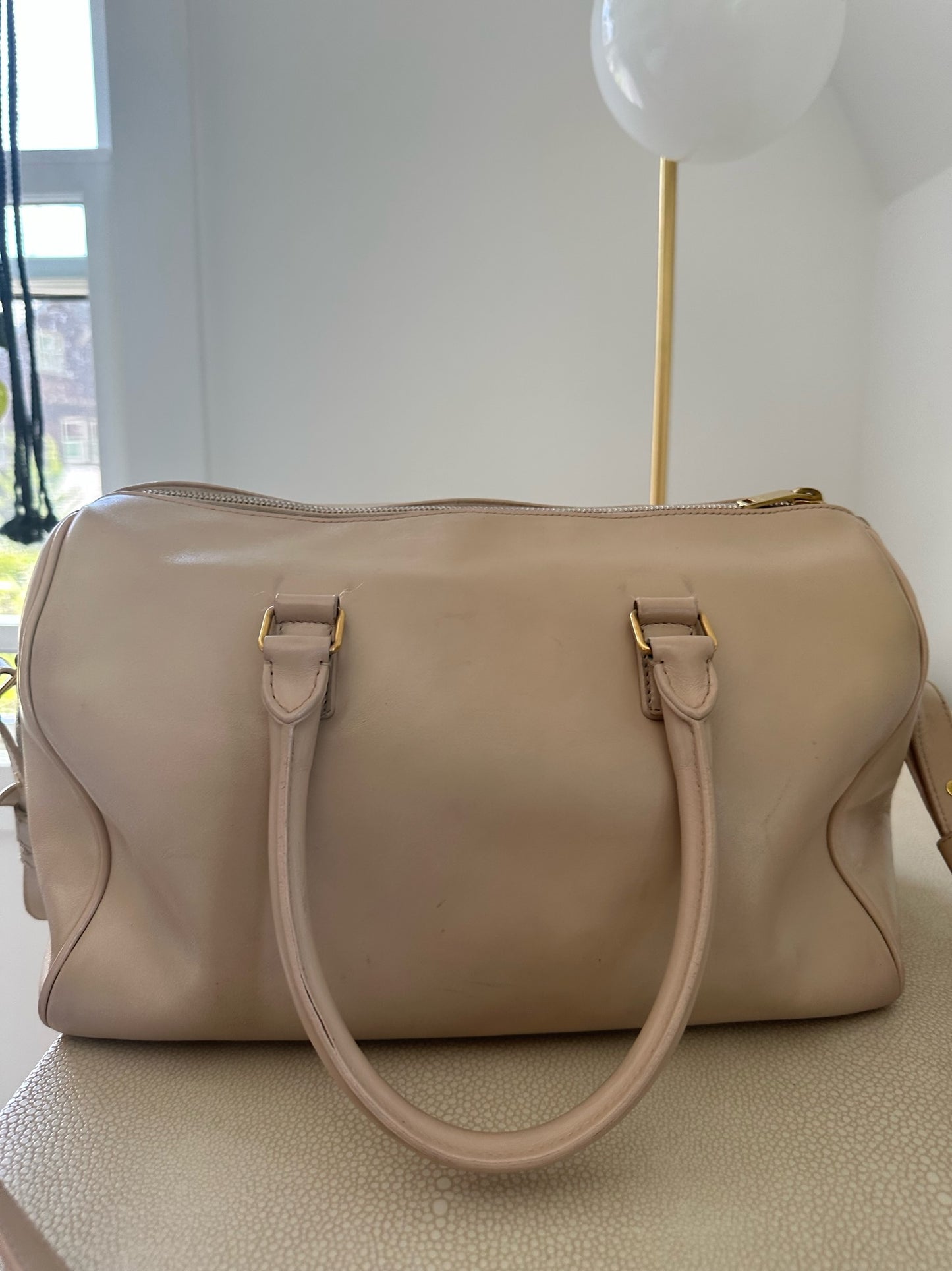 YSL duffle bowling bag